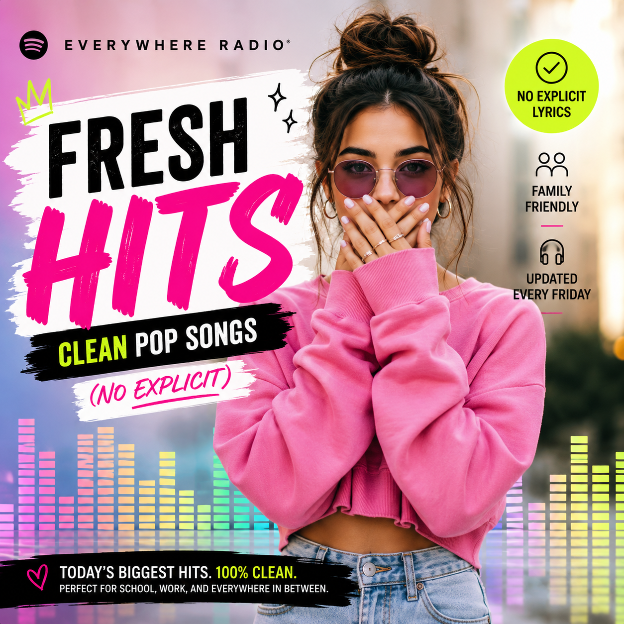 Fresh Hits Playlist by Everywhere Radio on Spotify curated by BIJAL