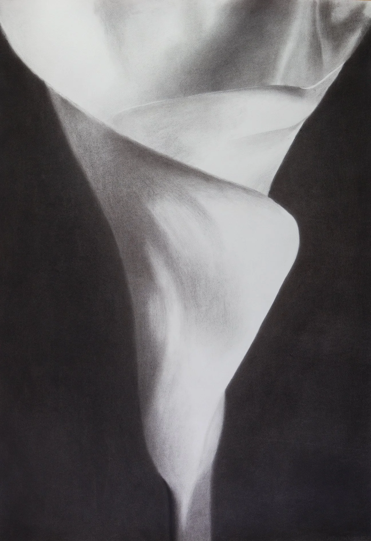 Charcoal, 51" x 41" 