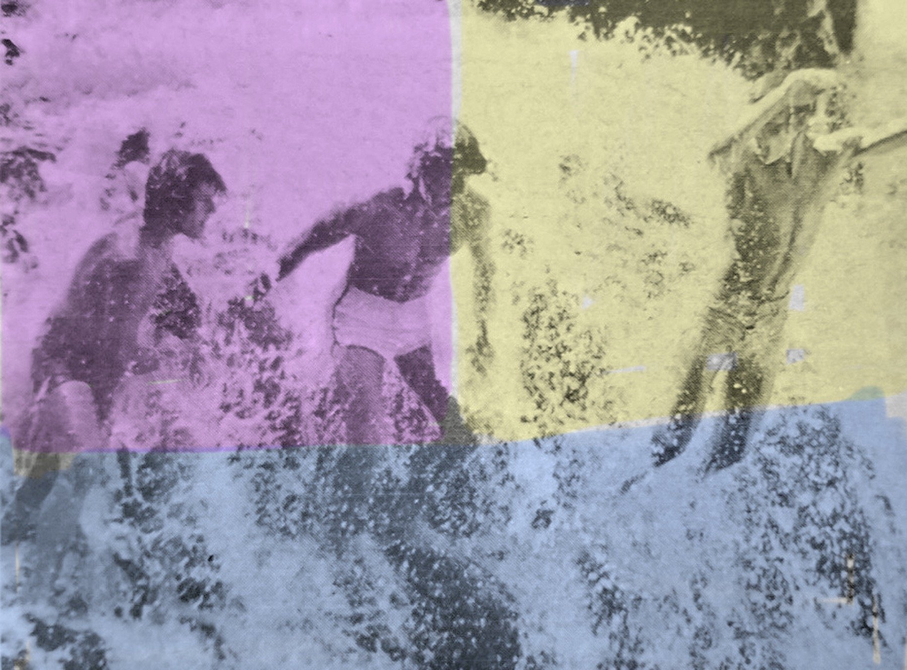 Then - 58" x 84", oil on canvas