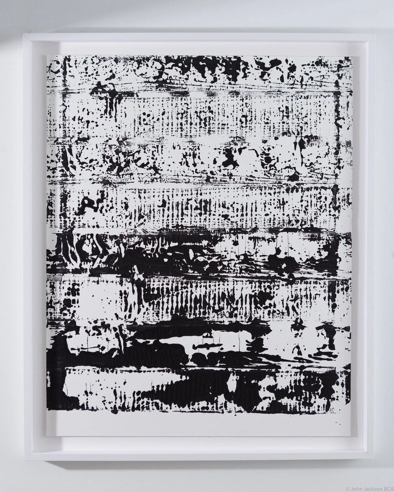 51' x 41', Acrylic on paper (Plus frame)