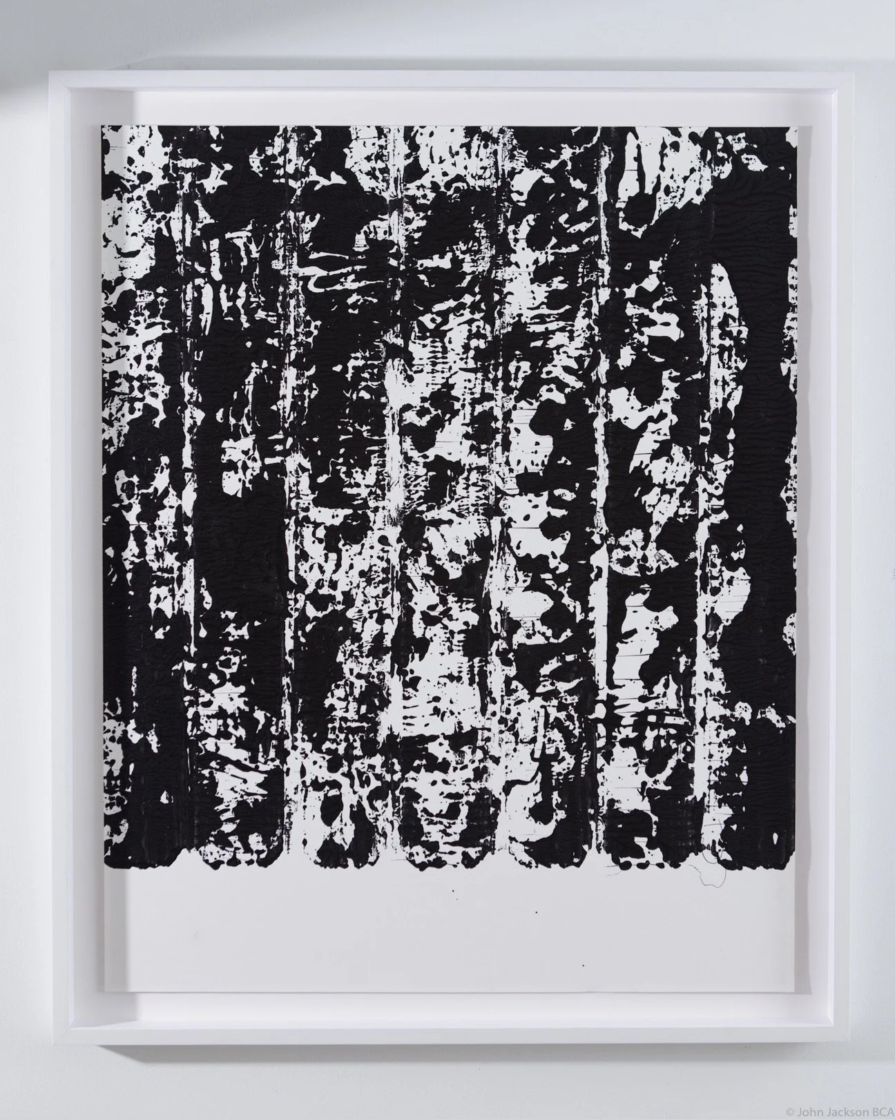 51' x 41', Acrylic on paper (Plus frame)