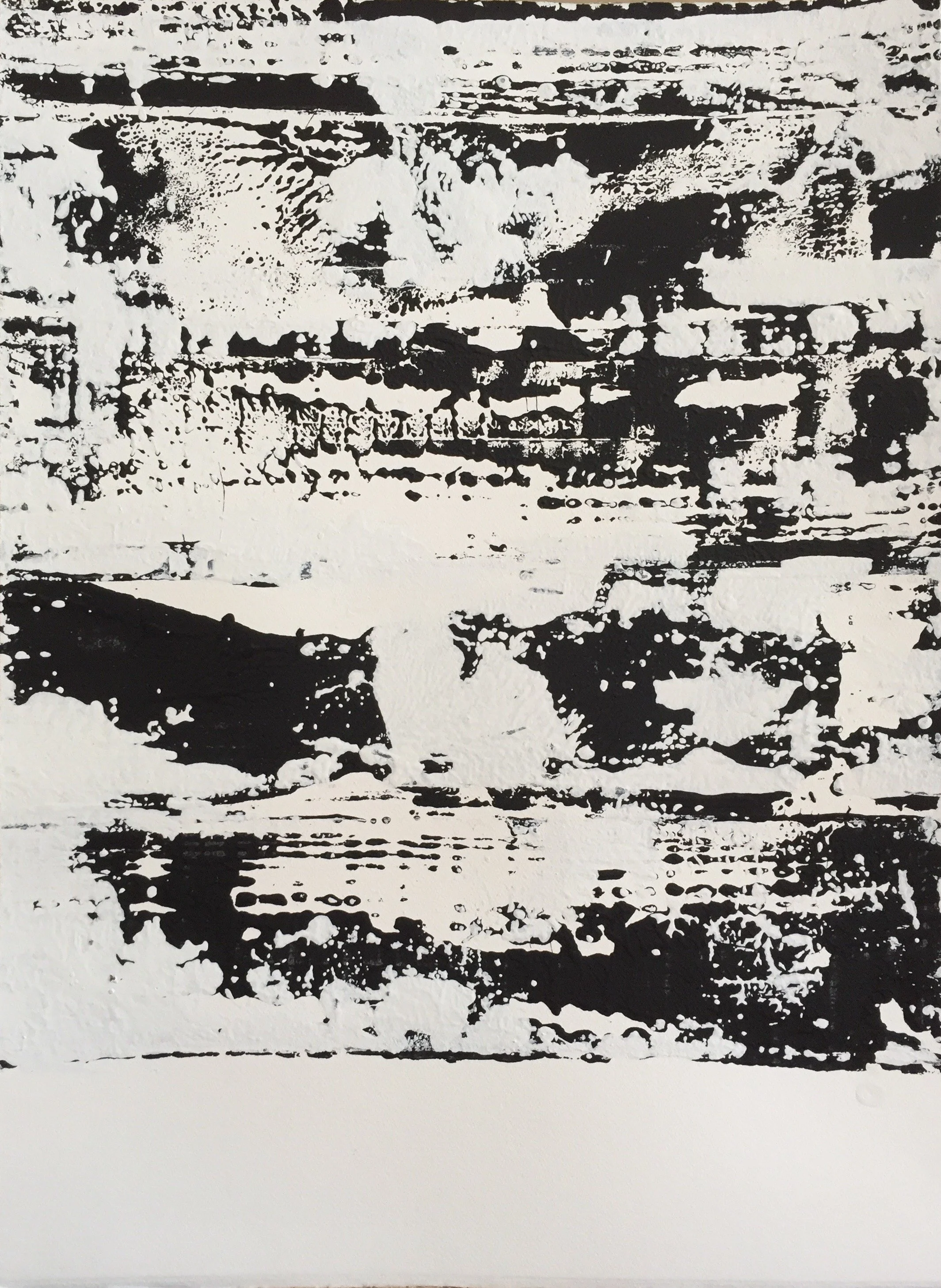 51' x 41', Acrylic on paper