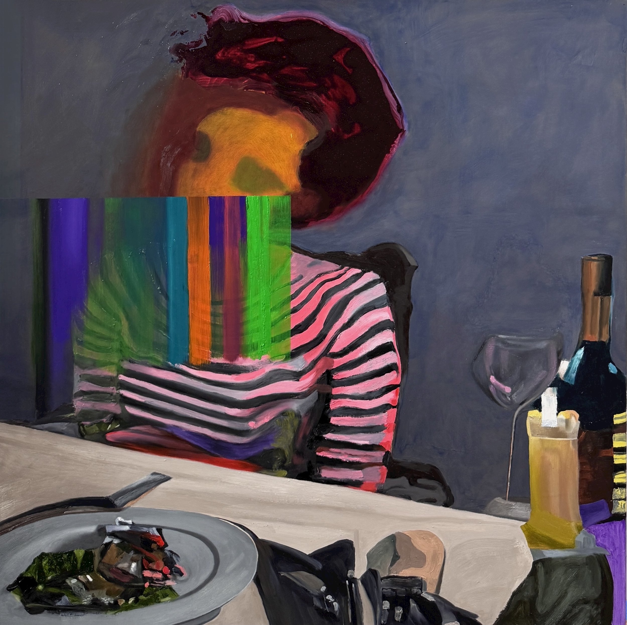 Her - 36" x 36", oil on canvas