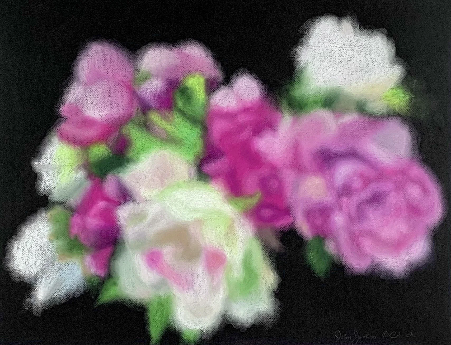 Pastel, 10" x 27" - SOLD