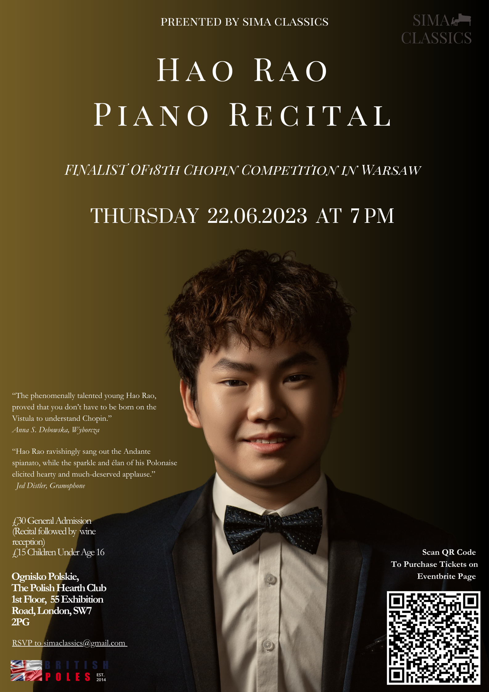 Recital · Ognisko Polskie London