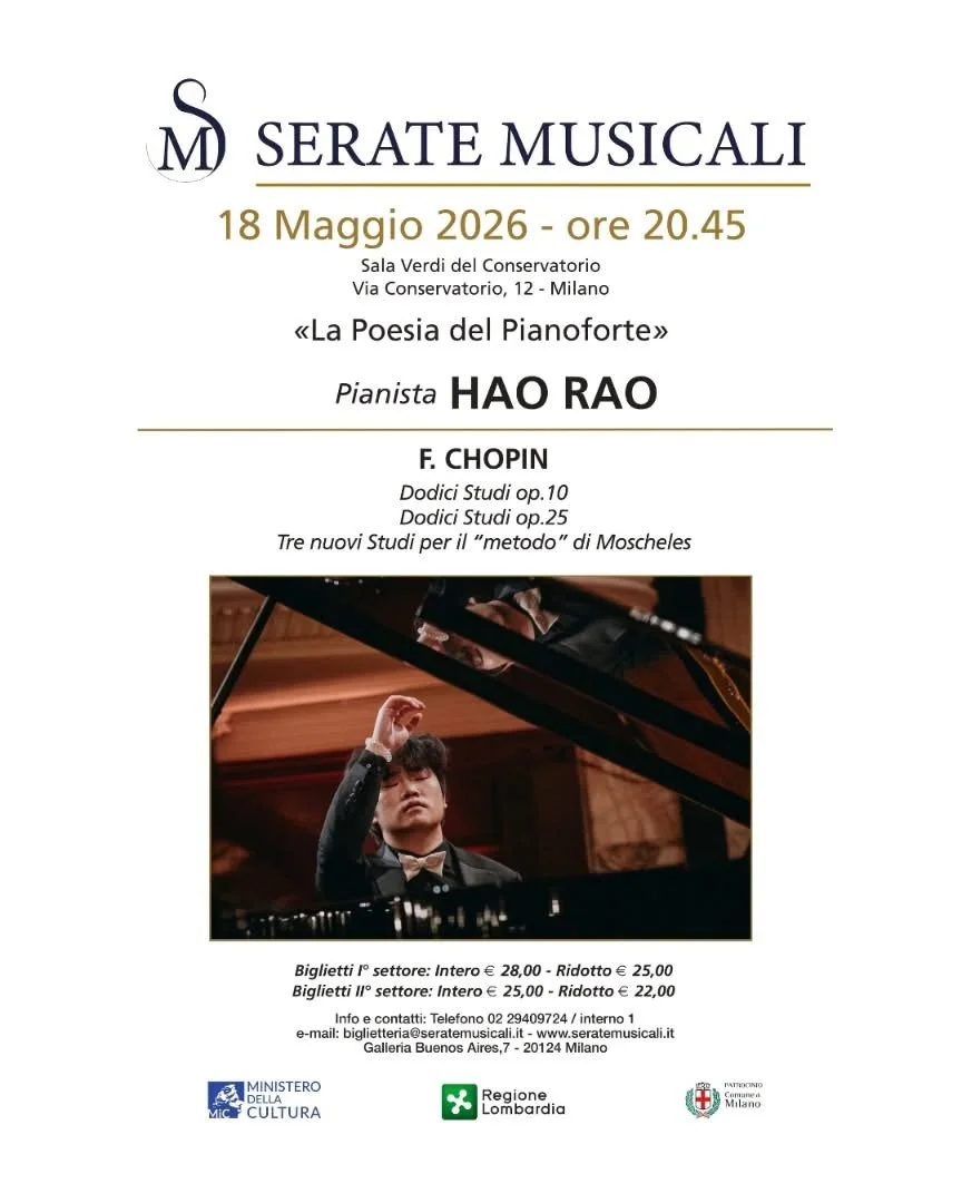 Sala Verdi · Solo Recital
