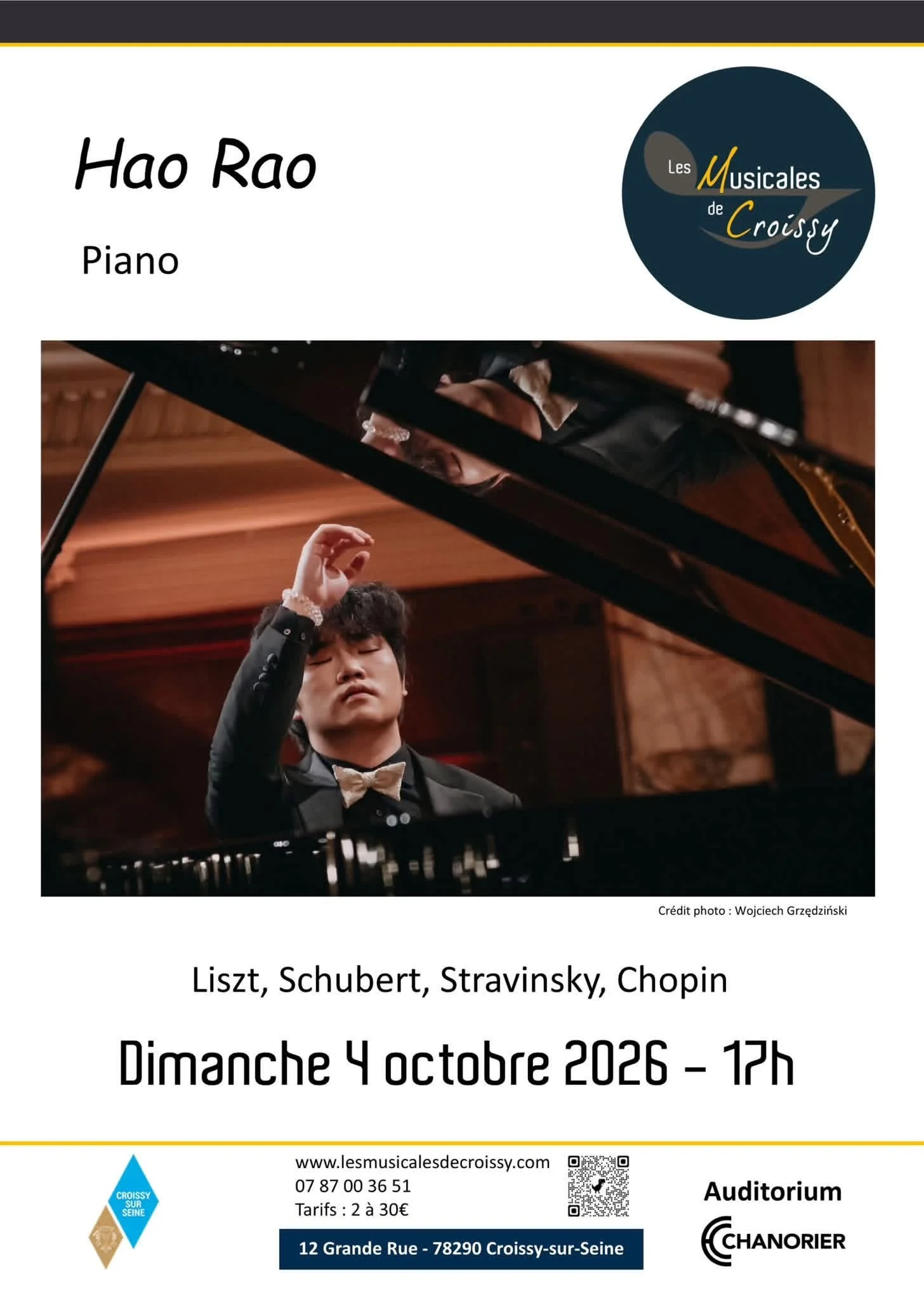 Les Musicales de Croissy · Solo Recital