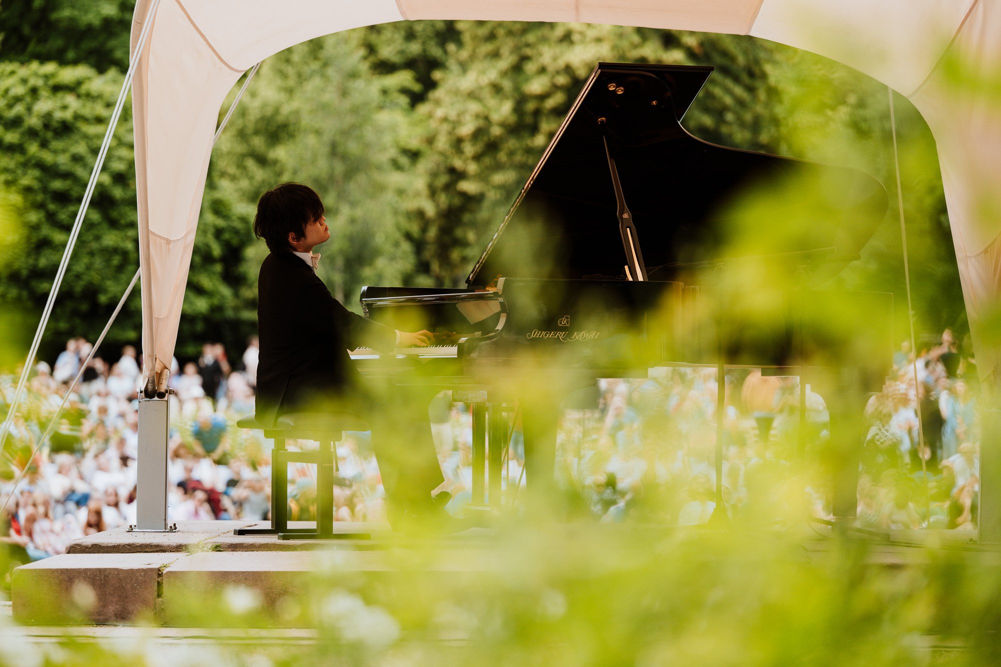 Hao Rao performing in Warsaw