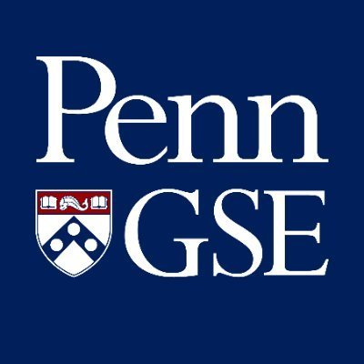 Penn GSE logo on a blue background.