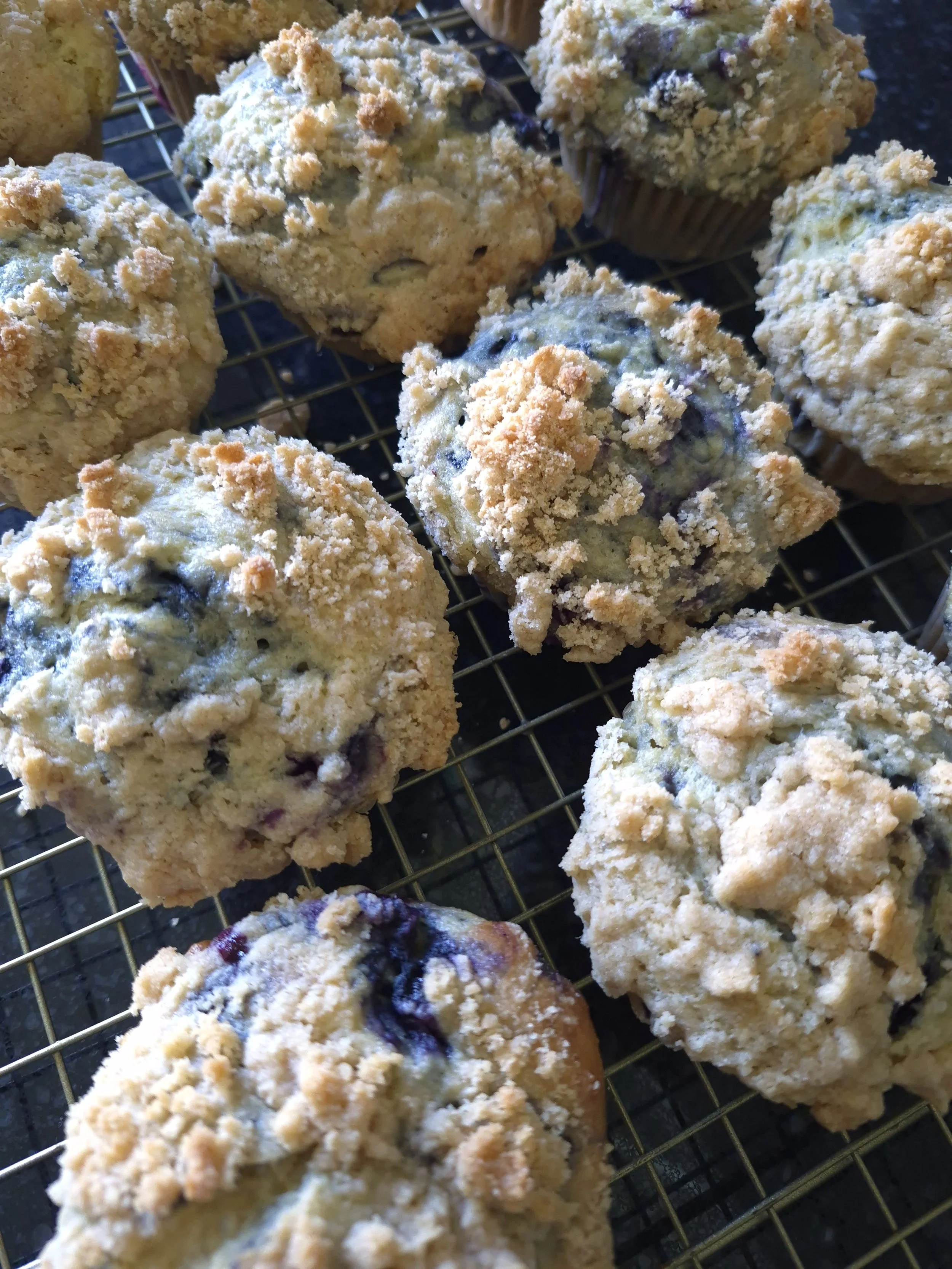Blueberry Streusel Muffins