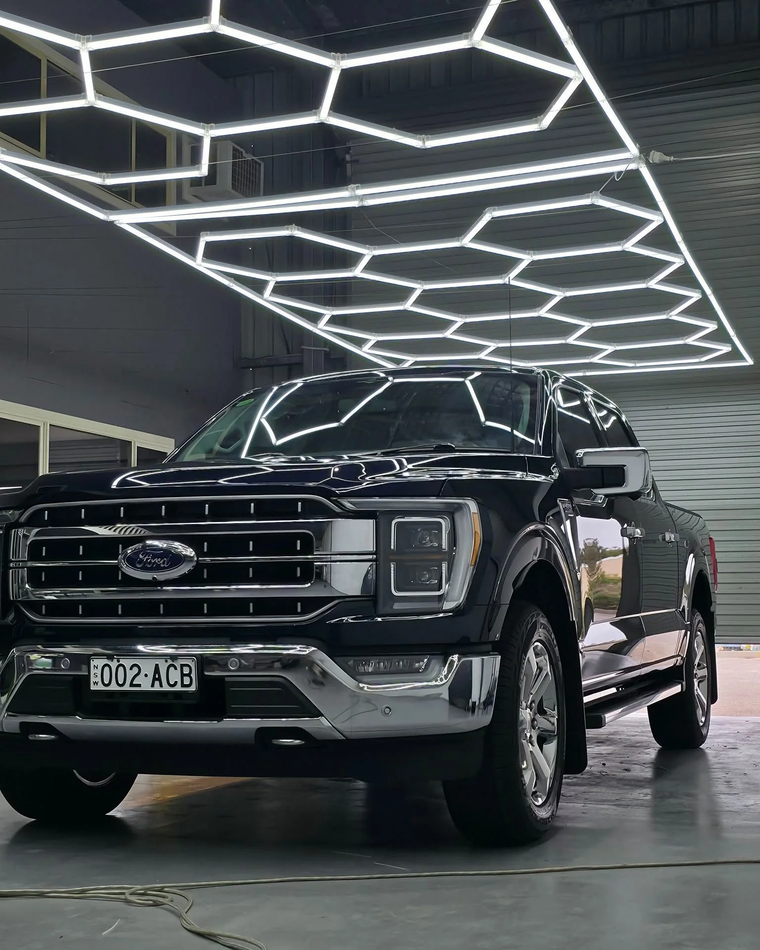2025 Ford F-150 in for the Magnum Luminous X Coating and Front End PPF Package.

Note: All our ceramic coatings include multi stage paint correction. 

Harford Auto Studio.
Paint Protection - Ceramic Coating - Detailing