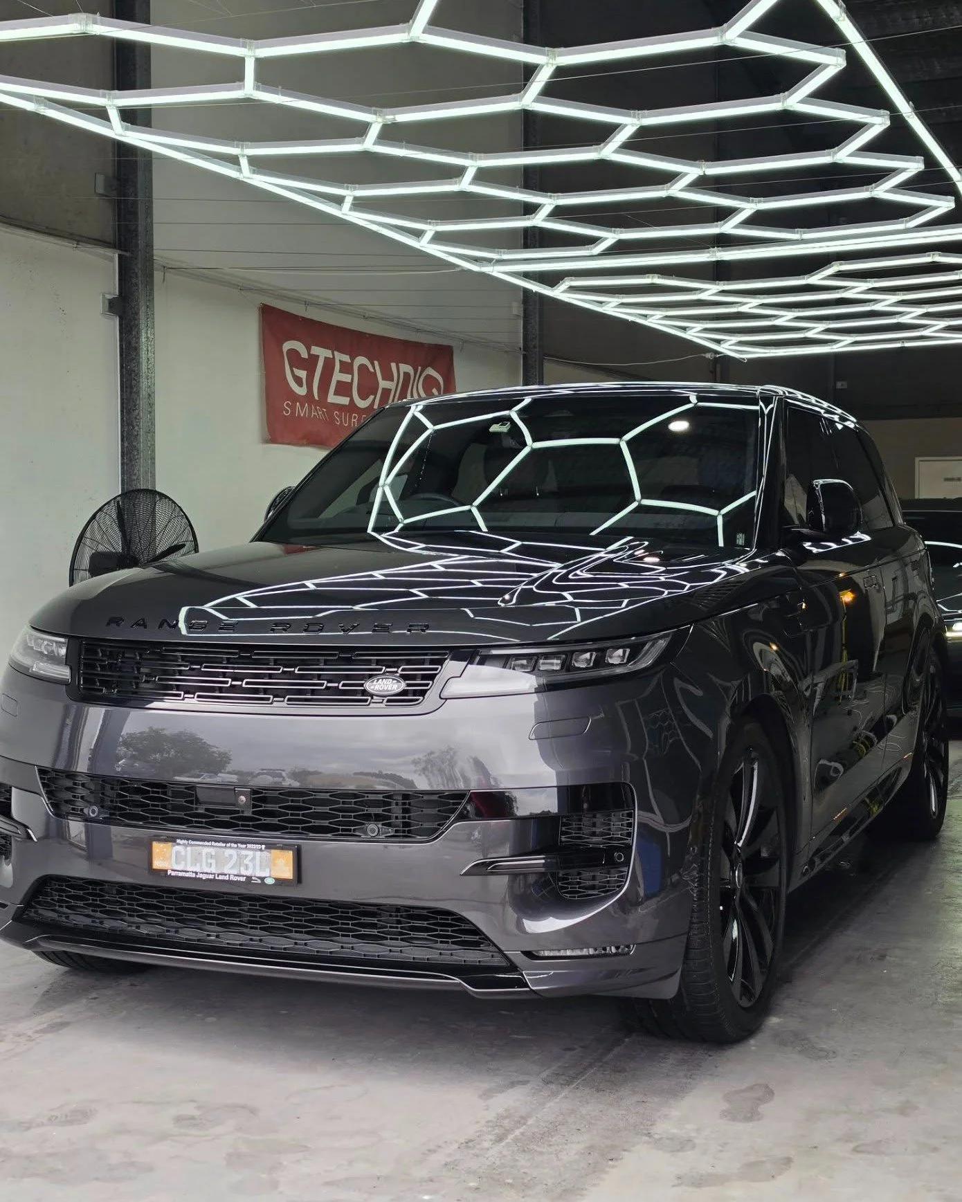 2026 Land Rover Range Rover in for our 9 Year GTECHNIQ Ceramic Coating and Interior Screen Protecror Film.

Note: All our ceramic coatings include multi stage paint correction even if they are brand new- scratches and swirls are most often caused by 