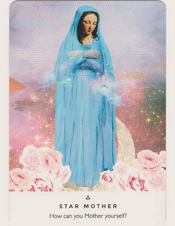 Yesterday, my oracle cards pulled Star Mother.

Mother of love. Loving yourself.

This morning, a bus drove past me on my commute. Where the route number should be, it simply said:
&ldquo;You are loved.&rdquo;

Apparently, this is a &lsquo;thing&rsqu