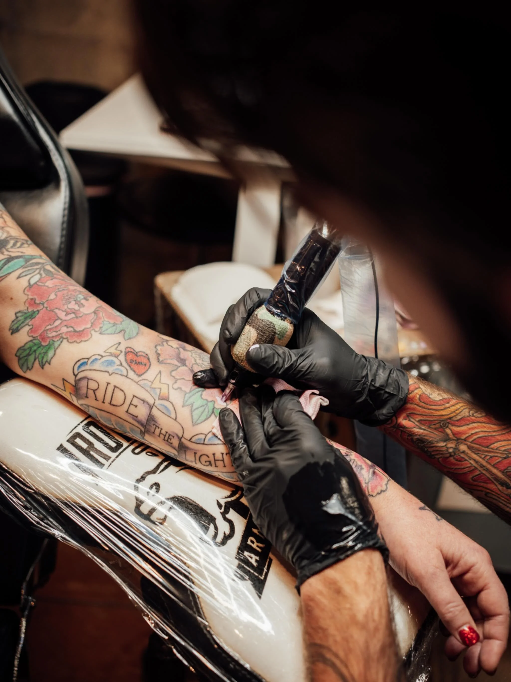 Snapshot from the other day reworking some traditional flowers