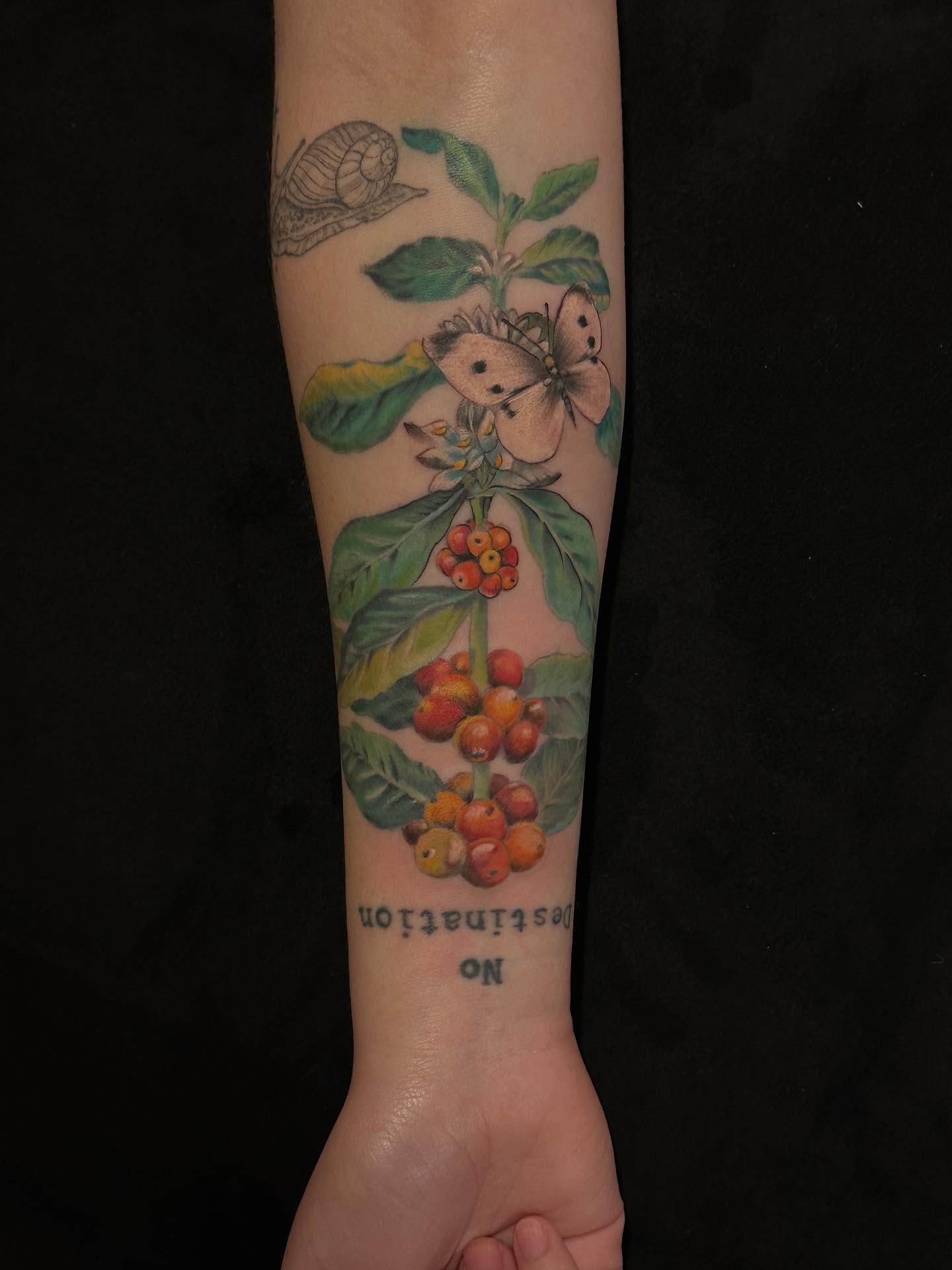 #Arabicatattoo coffee time!