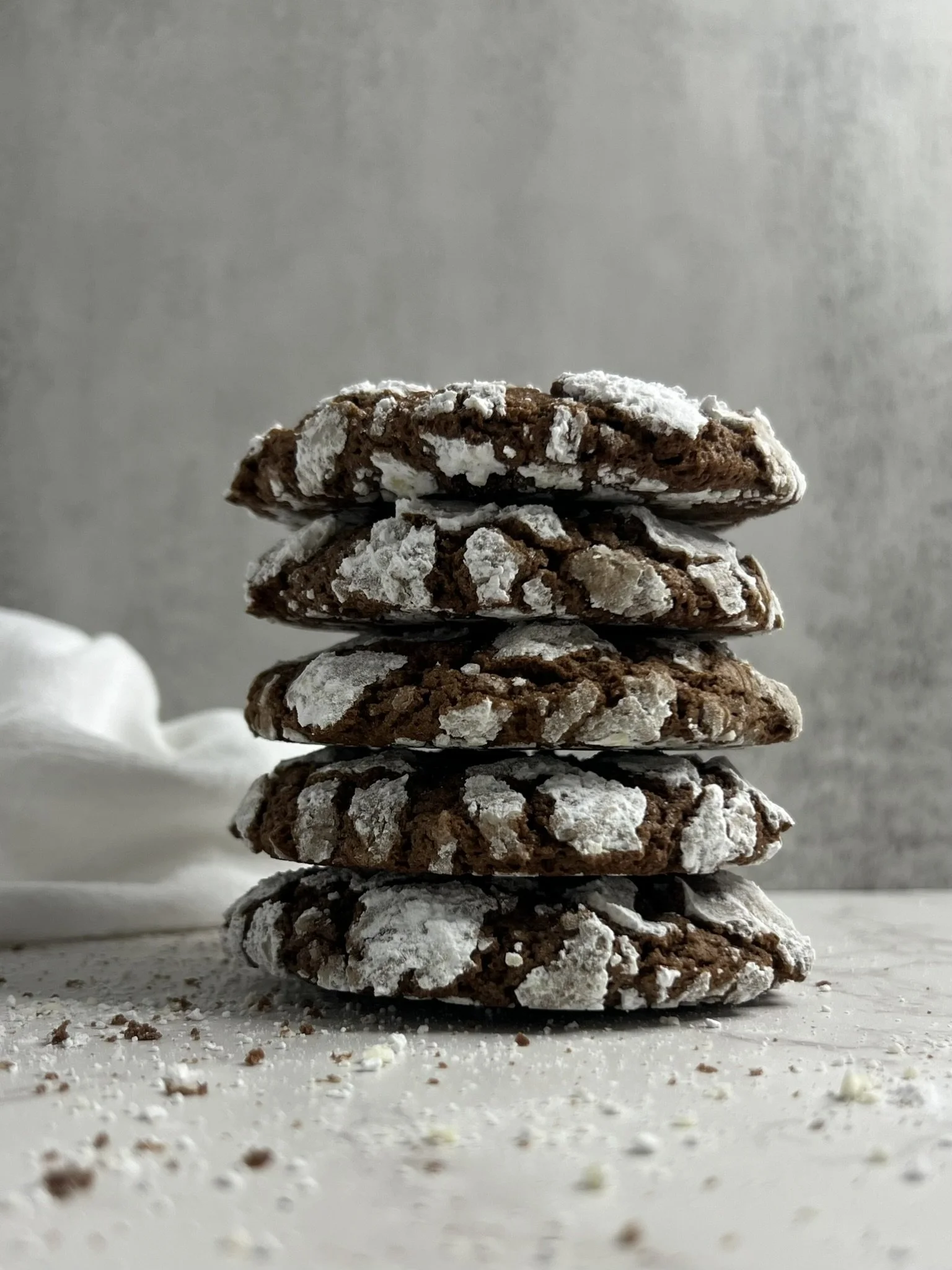 Chocolate Crinkle Cookies