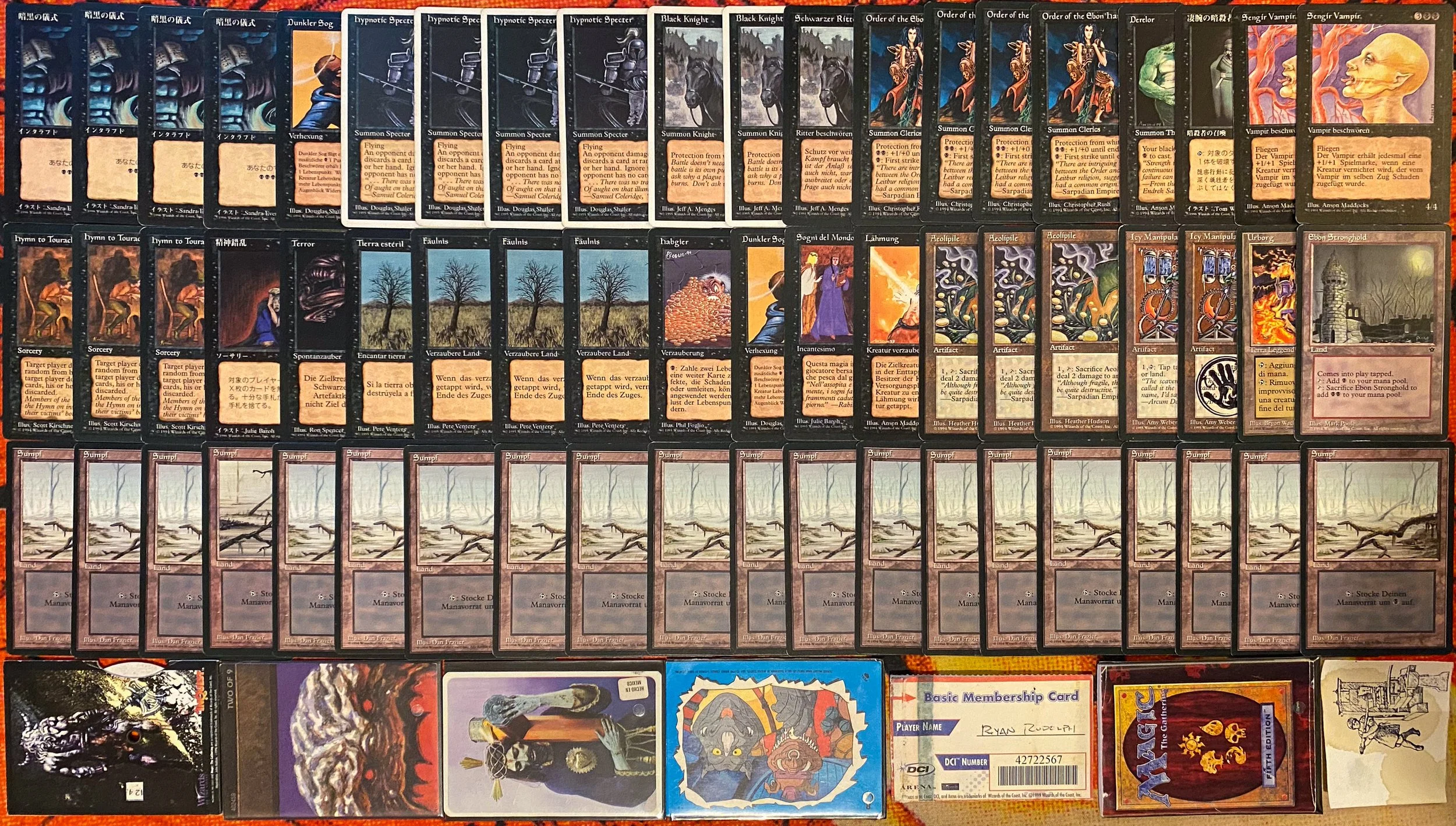 RYAN RUDOLPH - 95 Mono Black