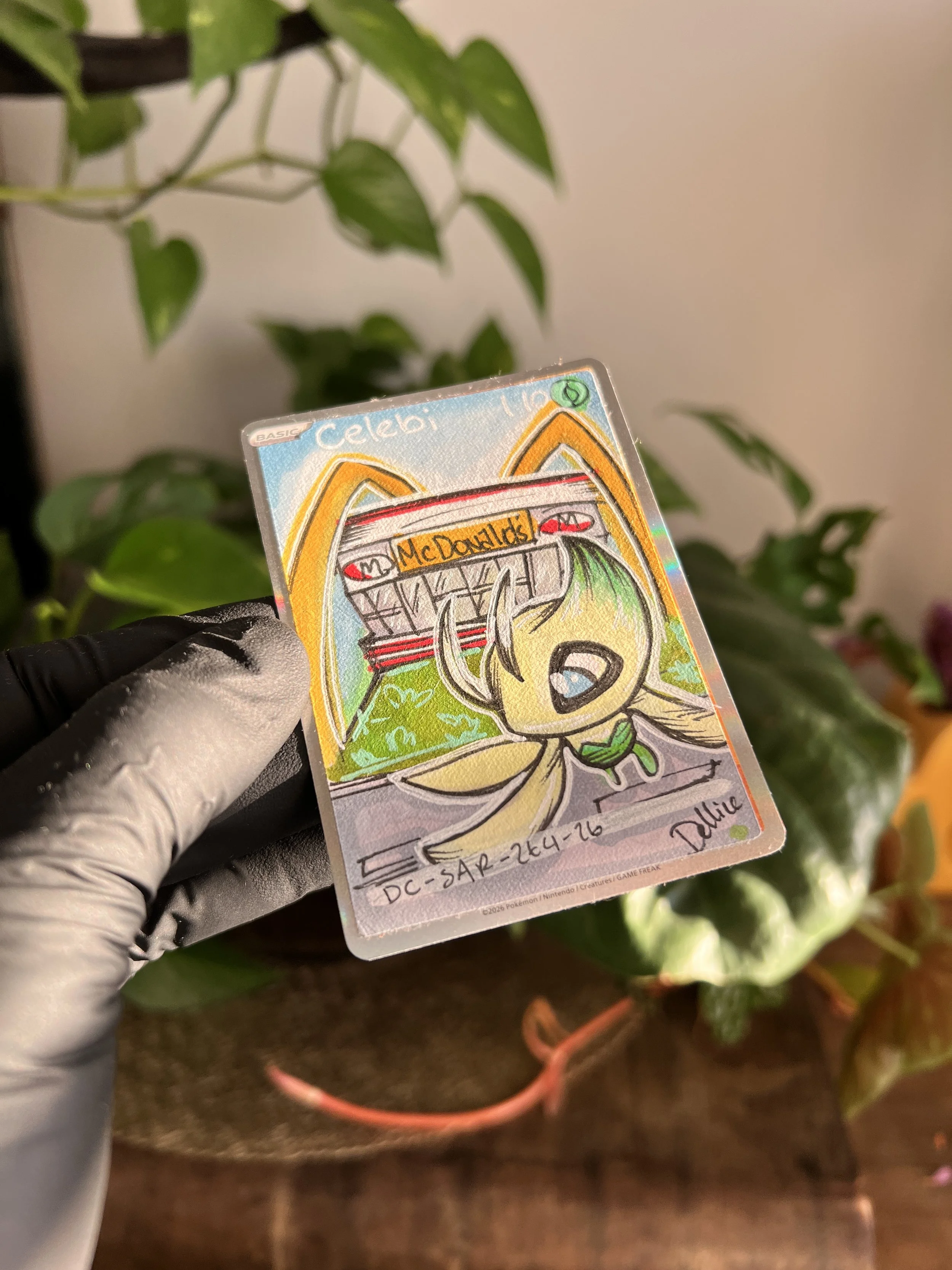 rare Celebi Mcdonalds Pokemon card