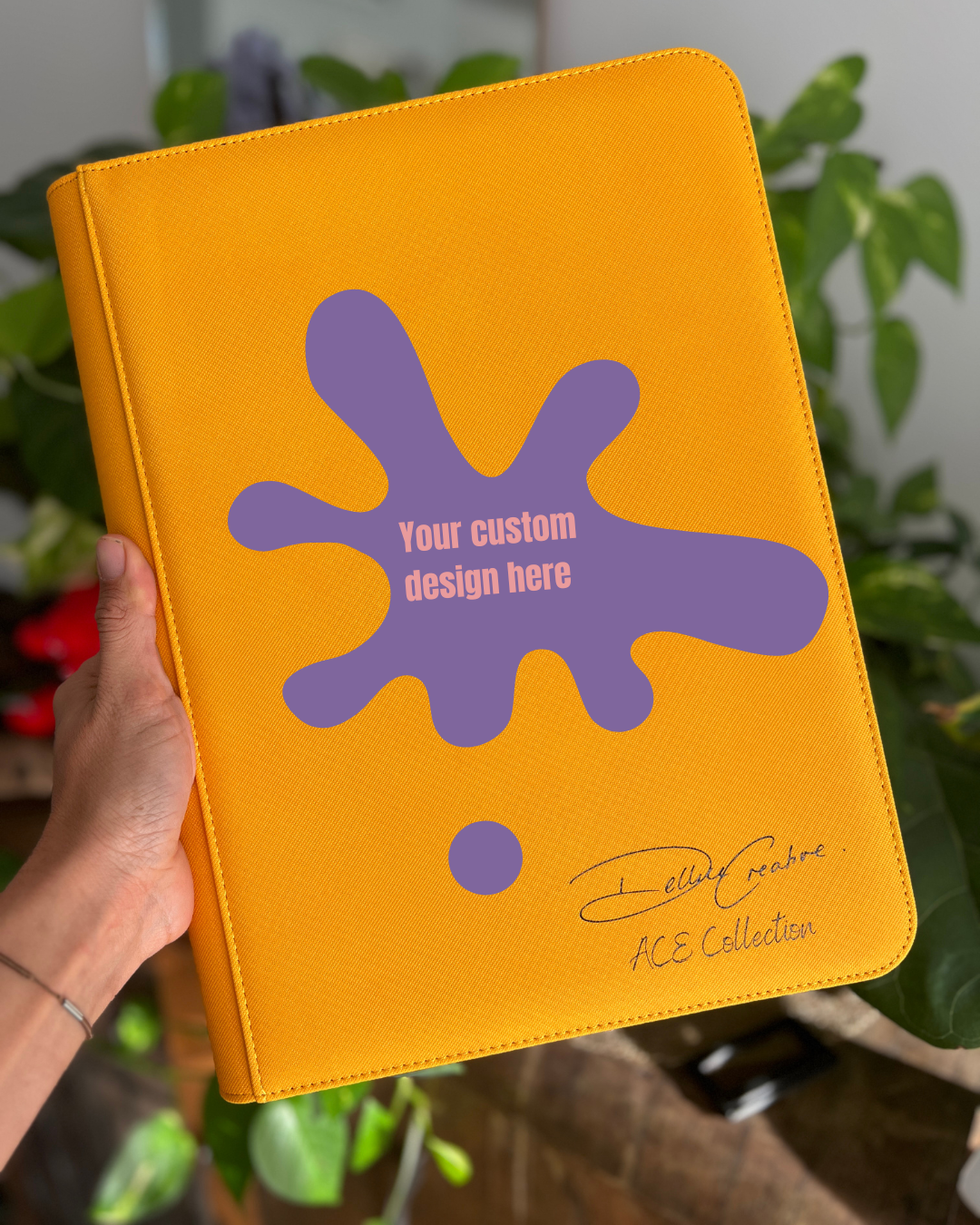 Custom Dellice Creative Collection ACE 9 Pocket Binder Tier Partial Coverager