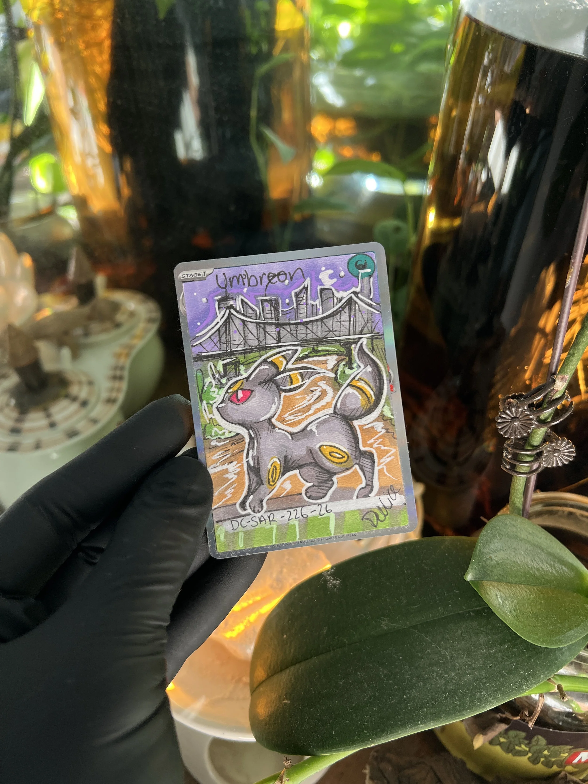 Umbreon Custom Rare Pokemon Card Brisbane