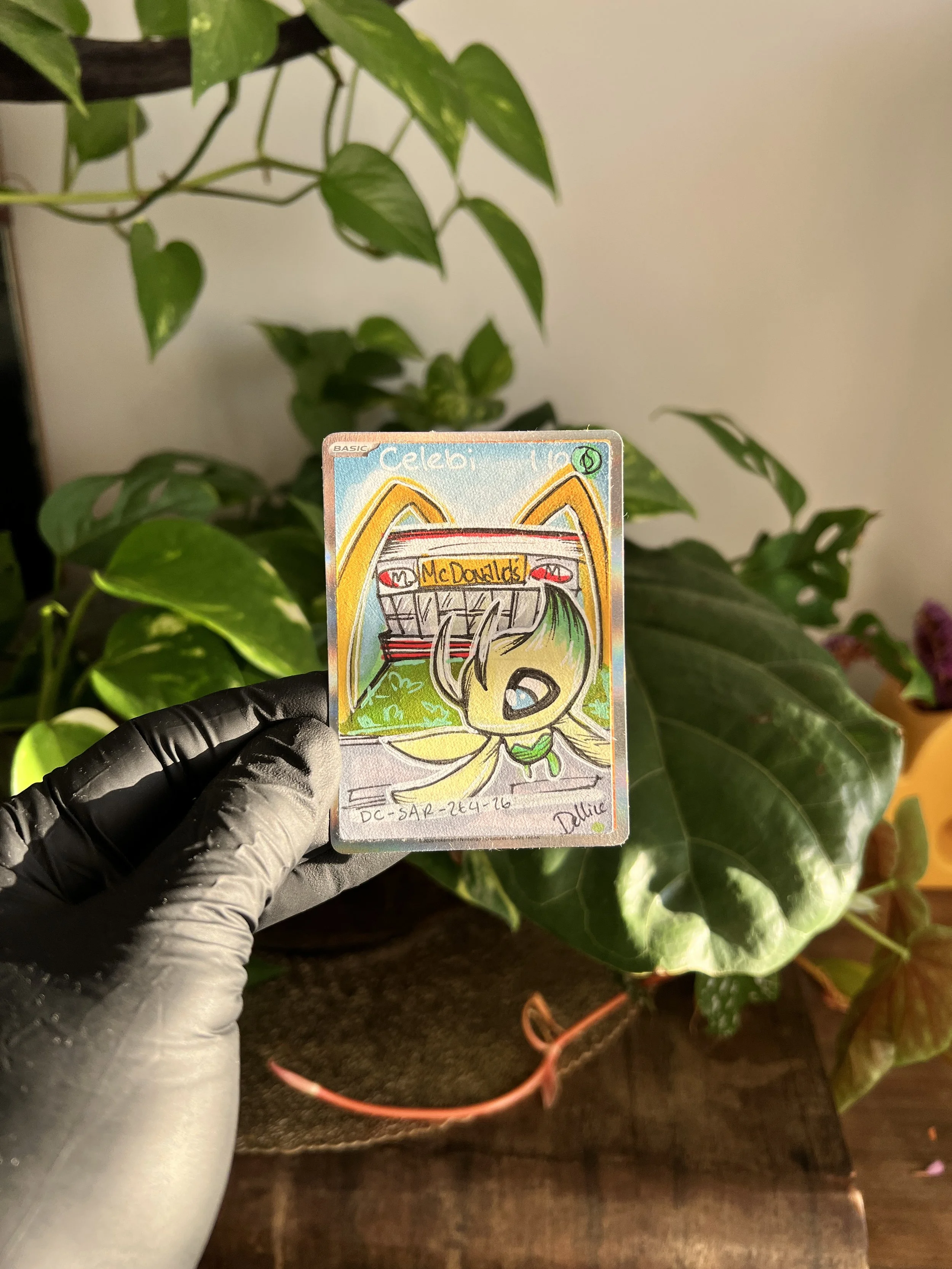 rare Celebi Mcdonalds Pokemon card