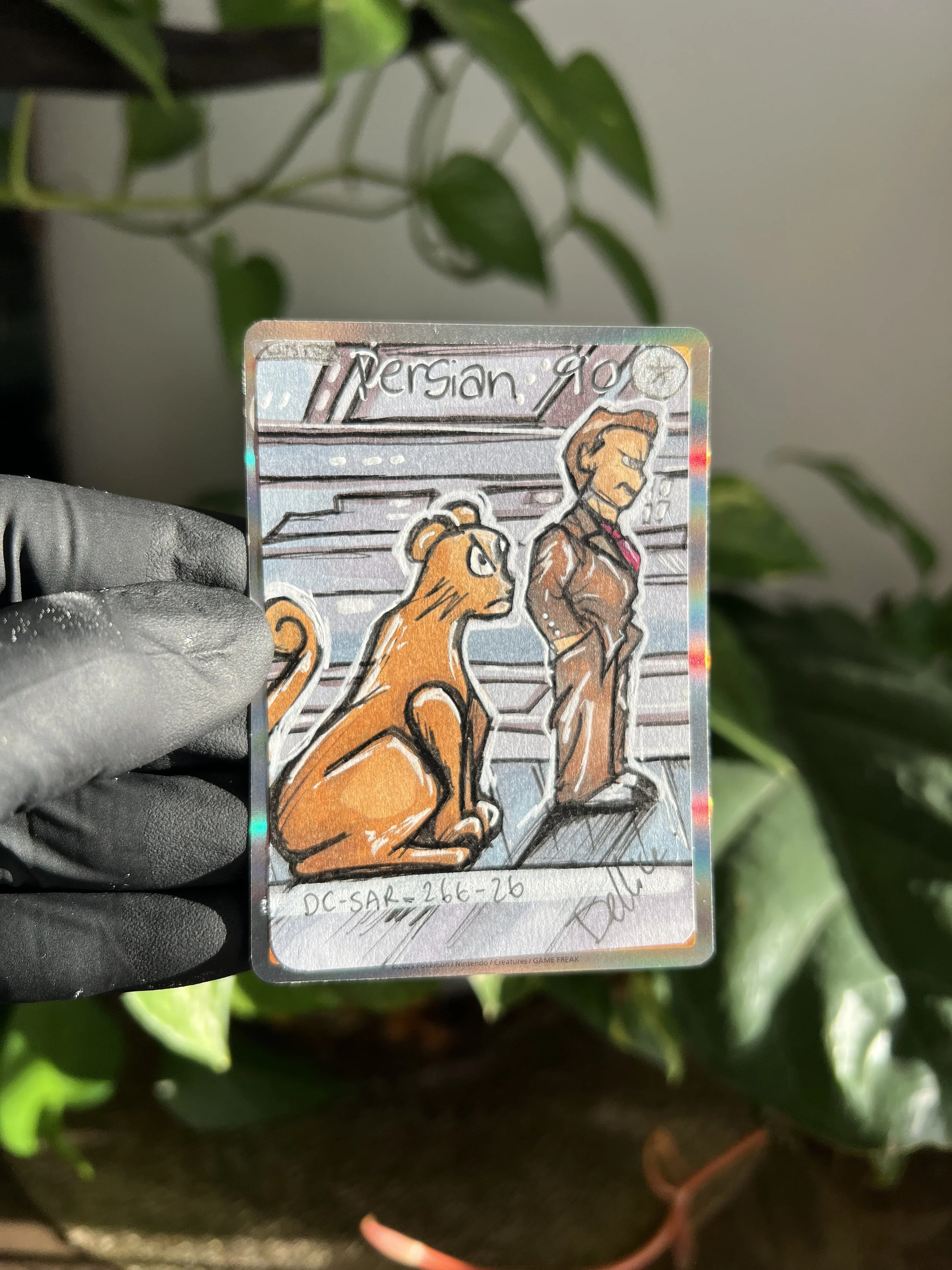 Persian 1 Special Art Card Hand Drawn