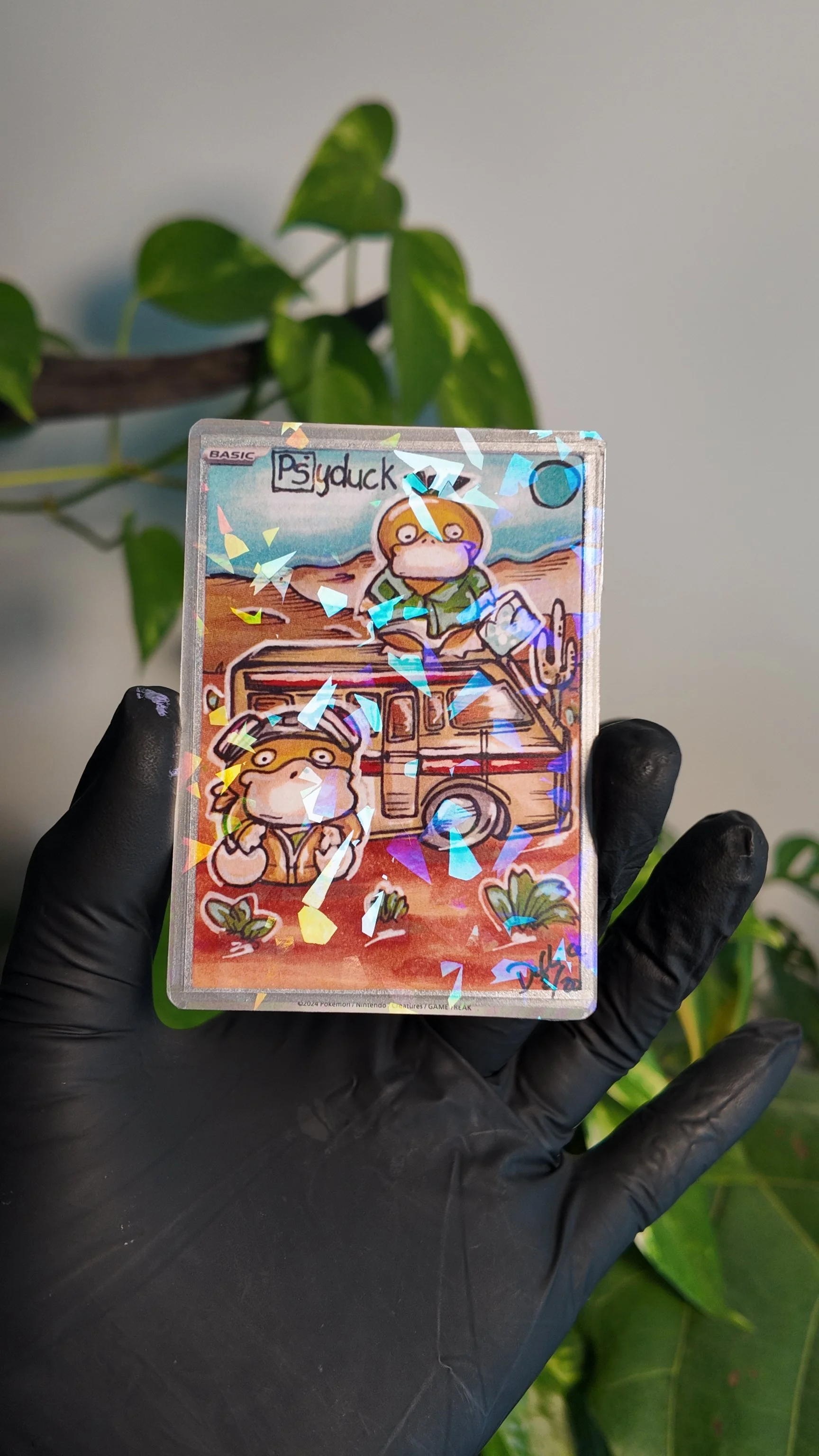 Breaking Bad x Psyduck Limited Edition Art Print Card - 1/20