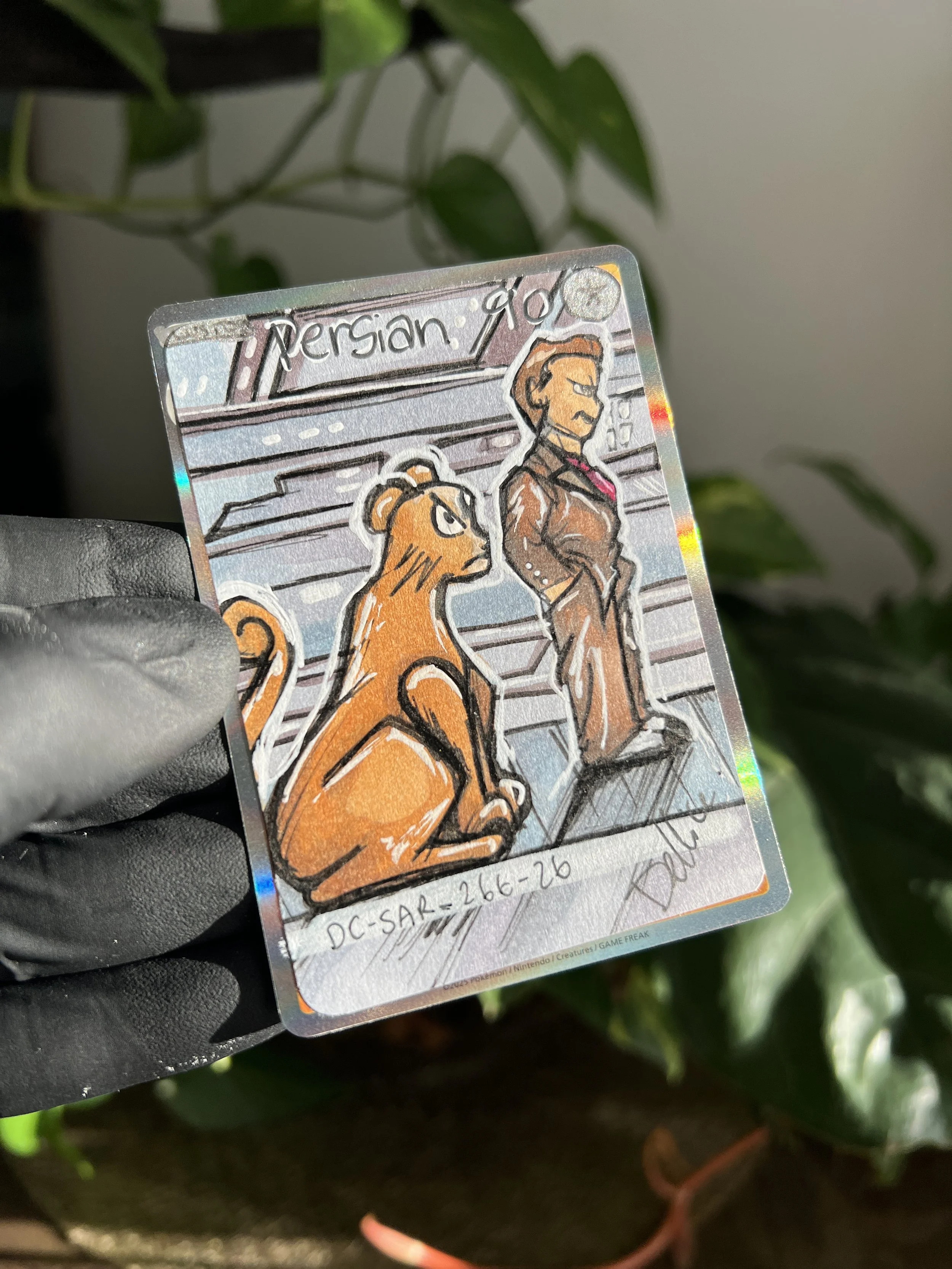 Persian 1 Special Art Card Hand Drawn