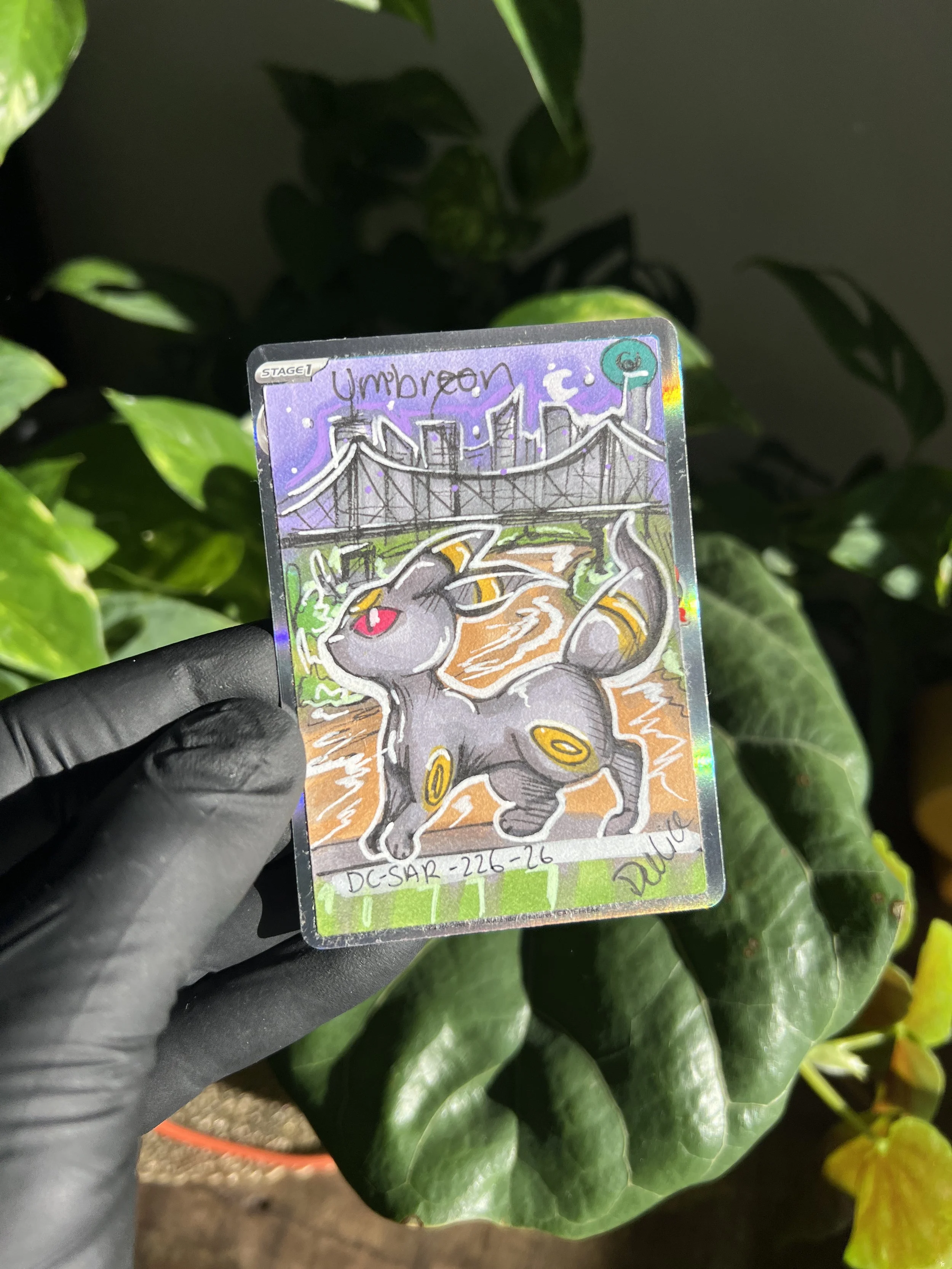 Umbreon Rare Pokemon Card Brisbane
