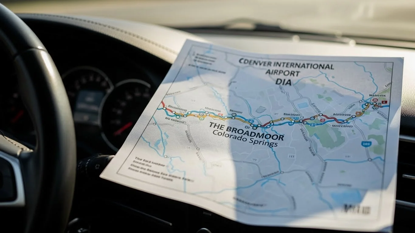 The Broadmoor Luxury Transfer (Denver to Colorado Springs)