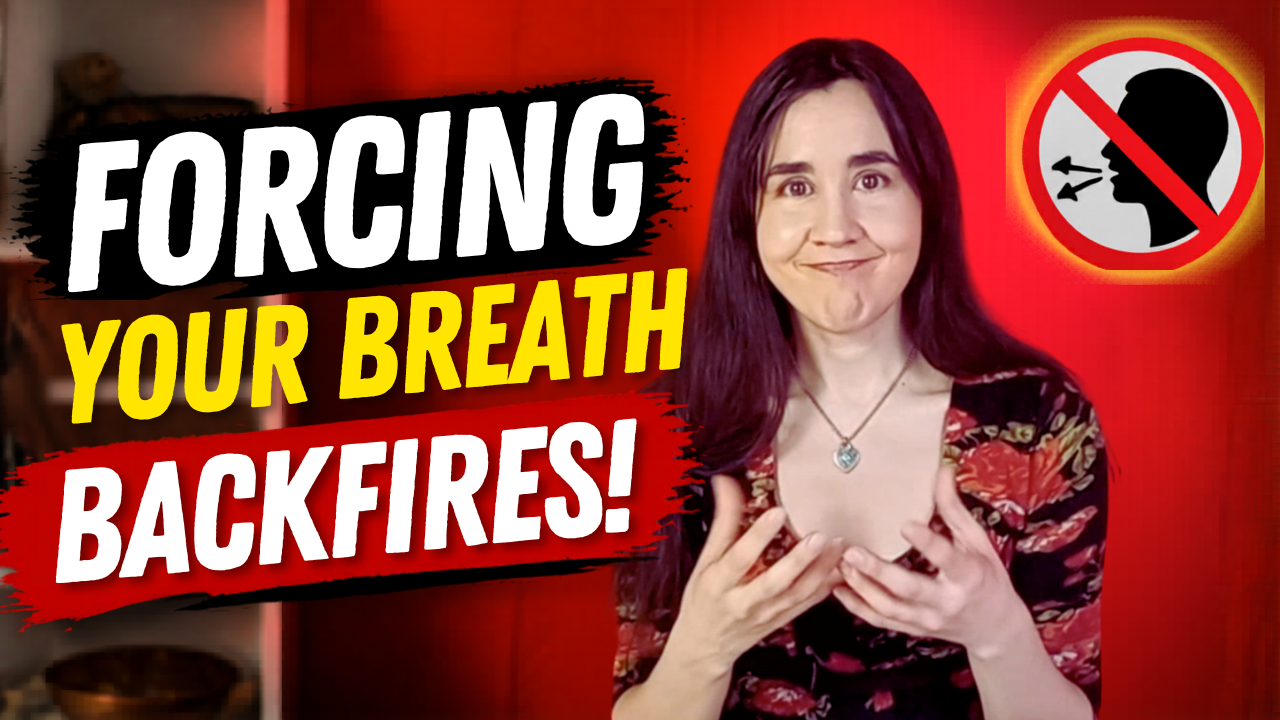 Why Taking a Big Breath Before Singing Can Make Your Voice Tense