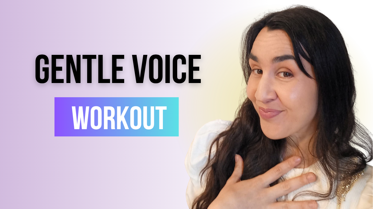 A Gentle Vocal Warm-Up for Highly Sensitive Singers