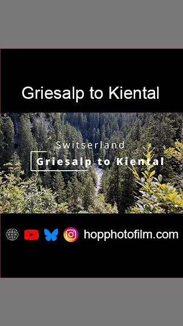 Griesalp to Kiental, Switserland.