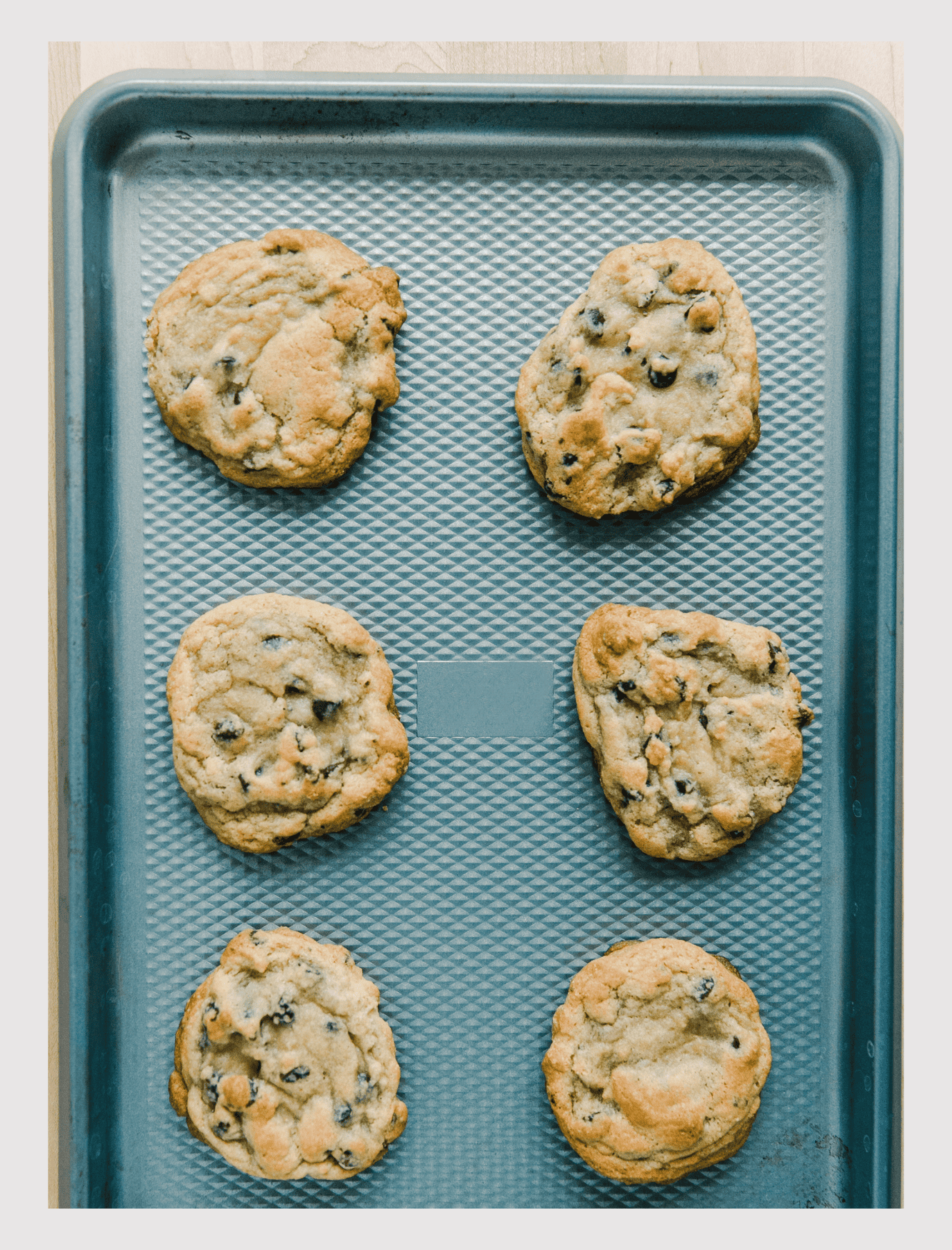 Delicious chocolate chip cookies