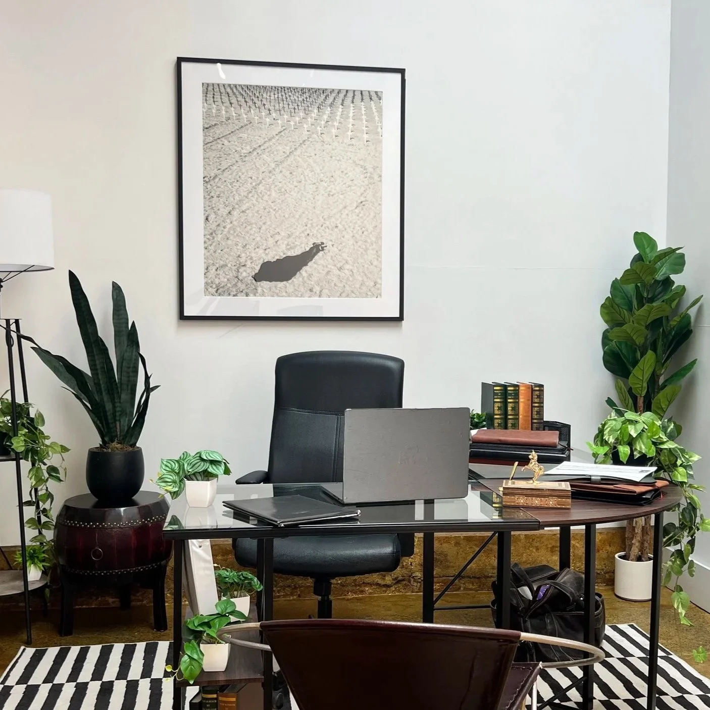 PRODUCTION DESIGN: Art Curator’s Office, “Milliseconds” Film