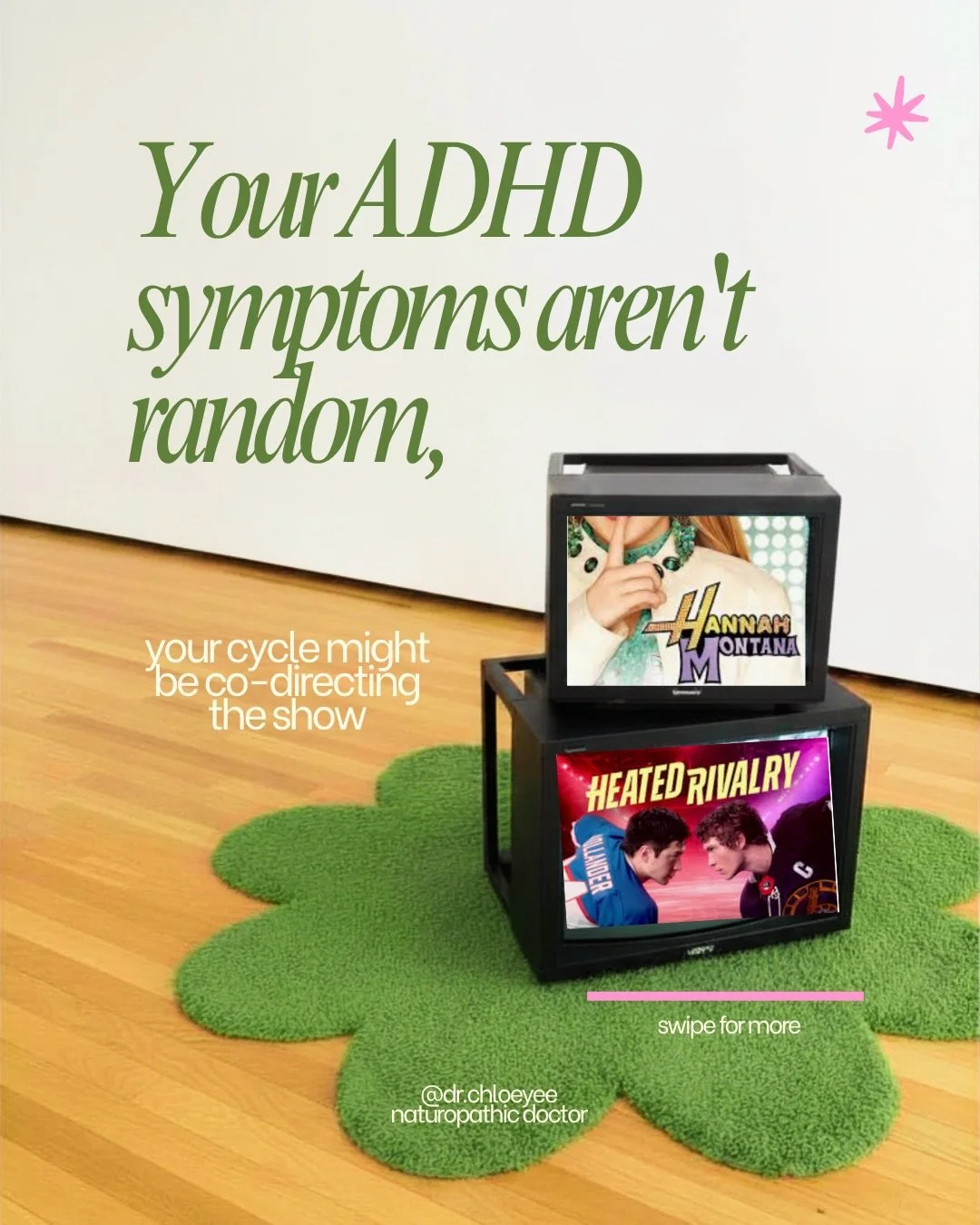 If your ADHD symptoms feel completely unpredictable - your cycle might be the missing piece nobody told you about.

Estrogen directly supports dopamine. So when it drops, your focus, emotional regulation, and executive function drop with it. It&rsquo