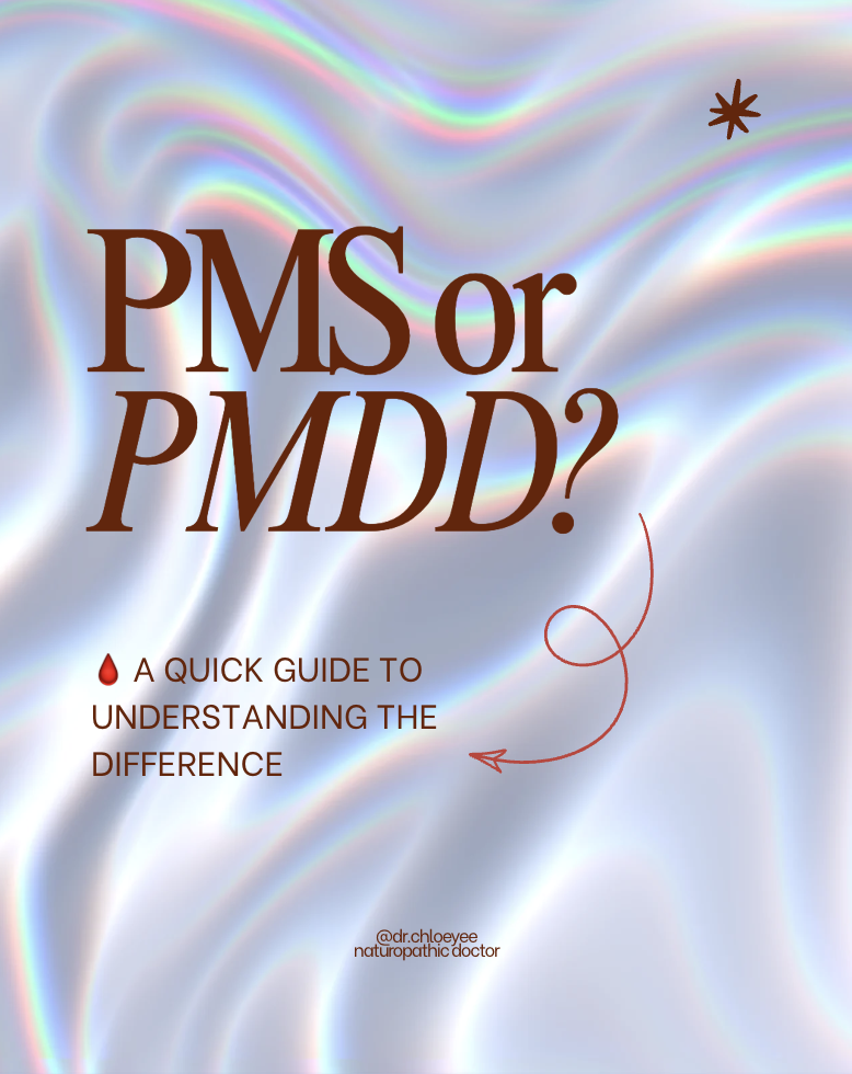 PMS or PMDD? A quick guide to understanding the difference between premenstrual syndrome and premenstrual dysphoric disorder.