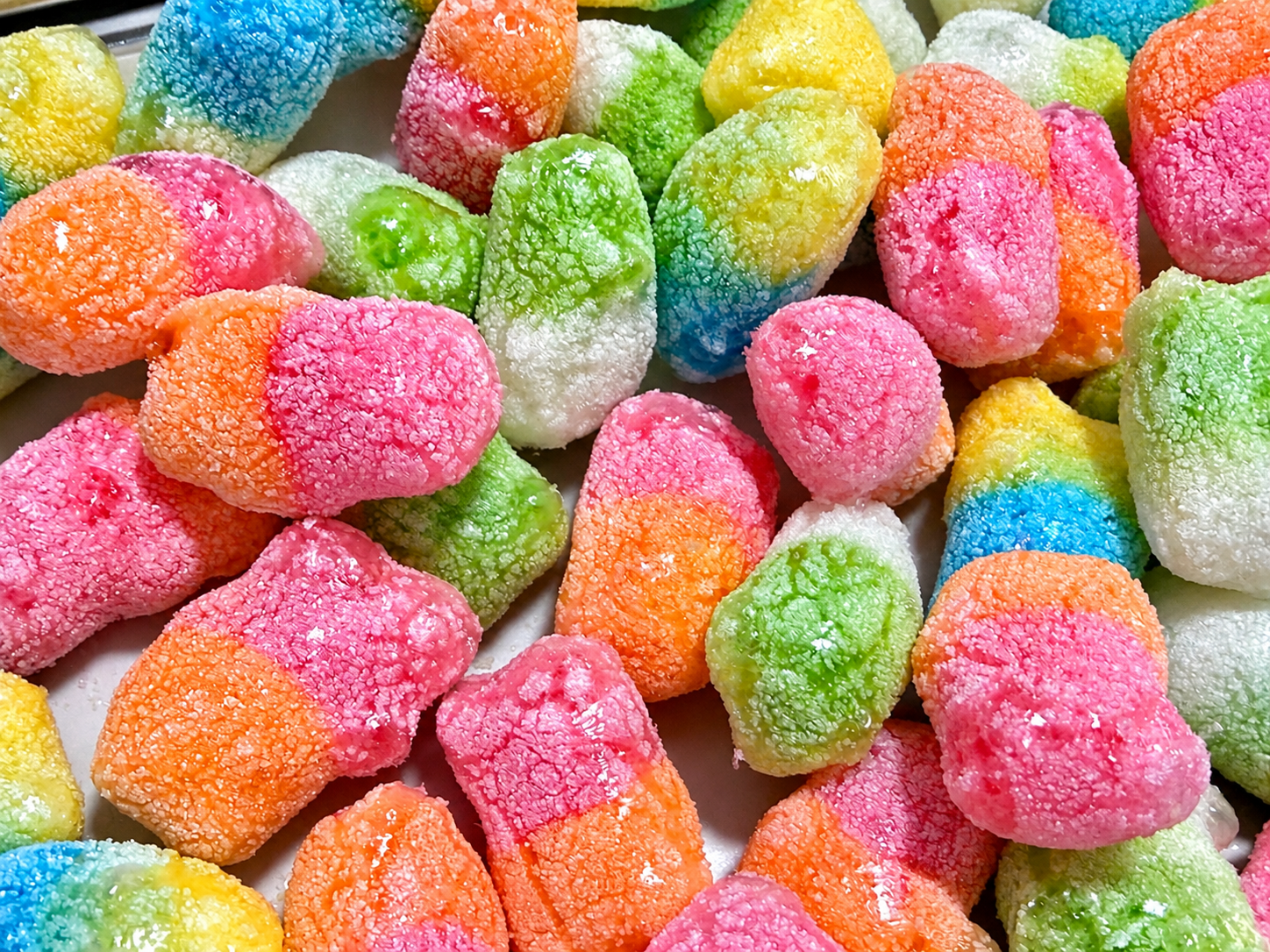 Freeze Dried Sour Gummi Bears