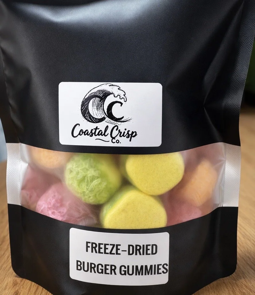 Freeze Dried Burger Gummies