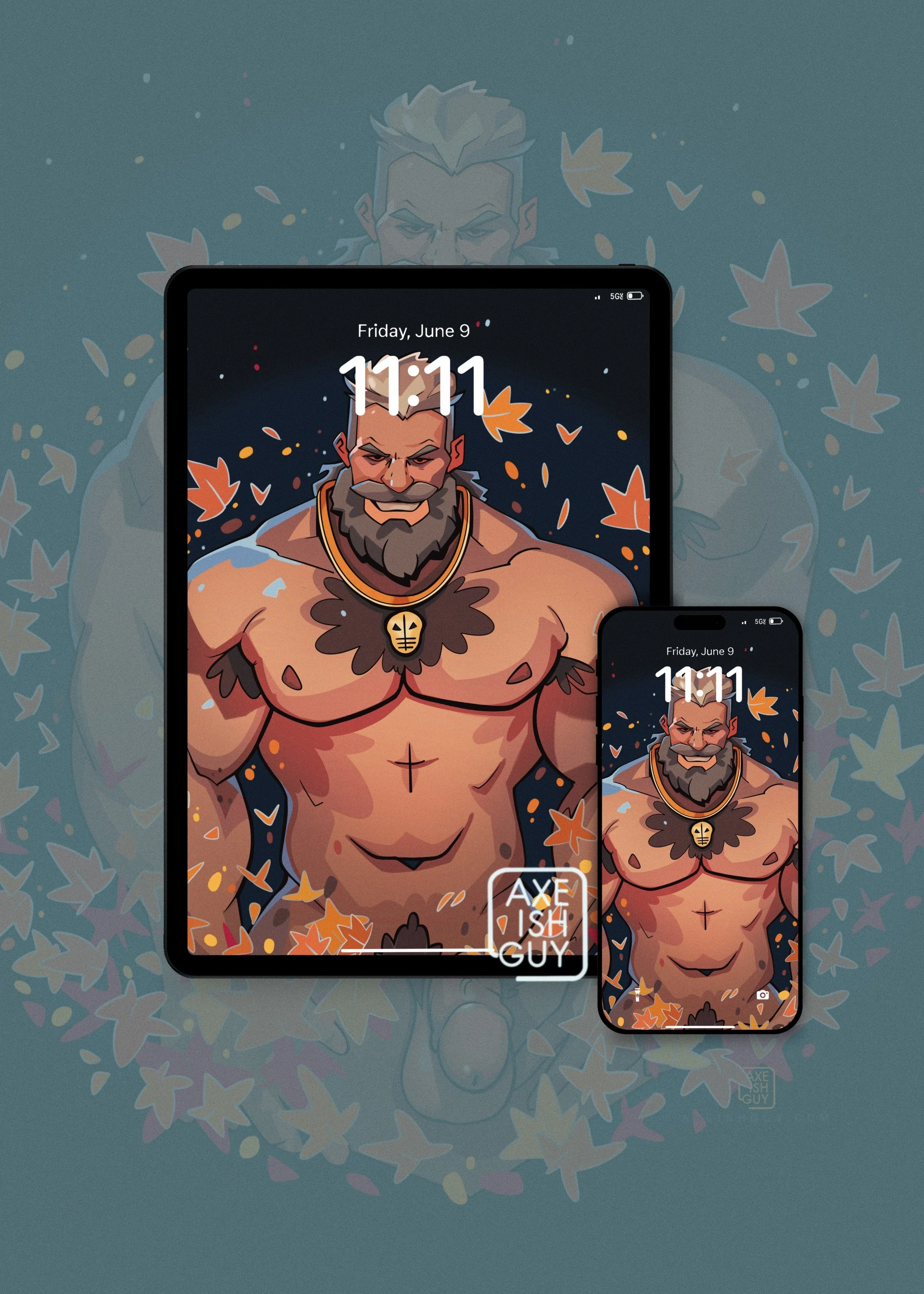 SQ November Wallpaper | Axeishguy