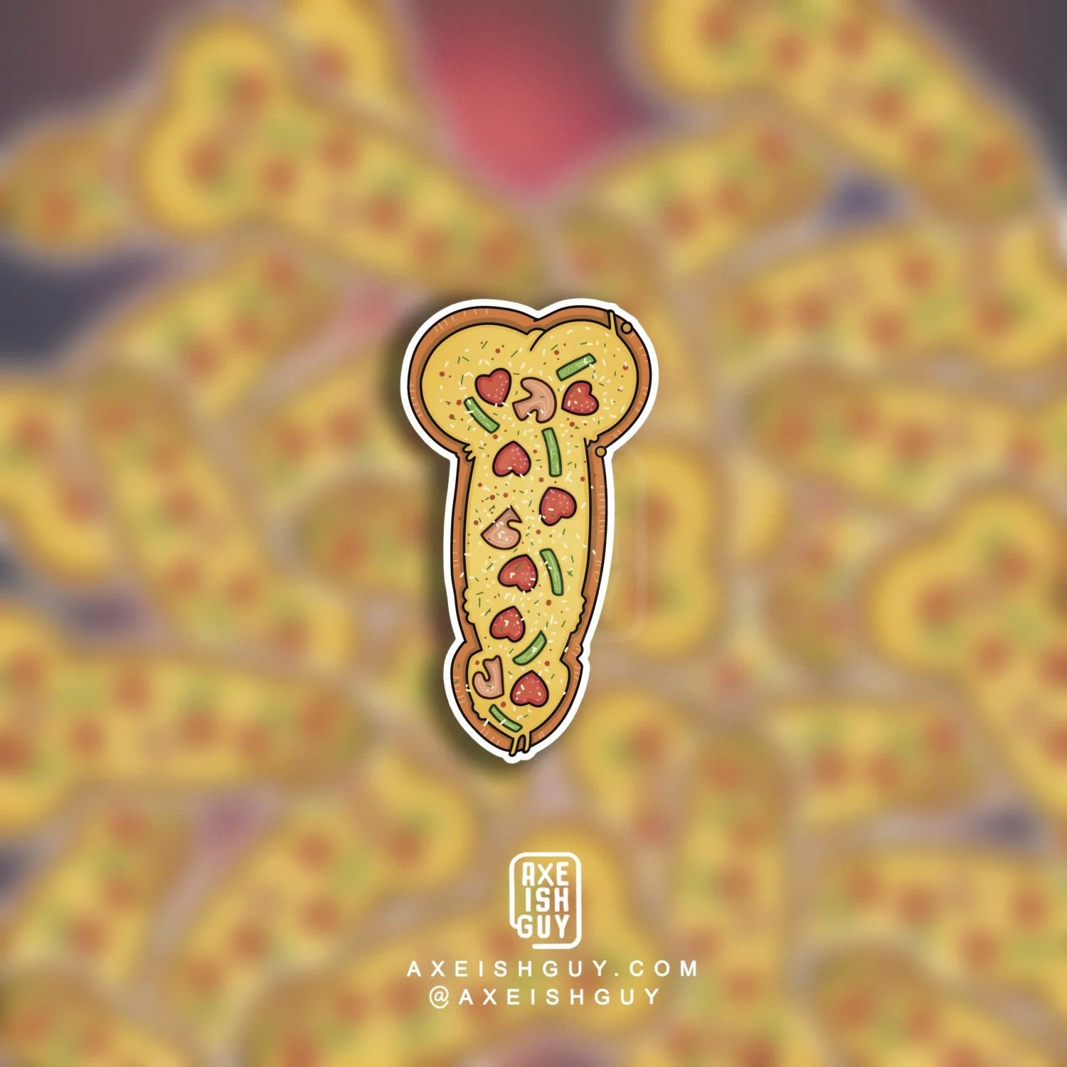 Peen Pizza | 2506 | Sticker