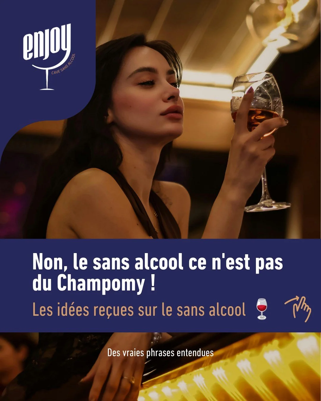 ❌ "C'est du jus de raisin."
❌ "C'est trop sucr&eacute;."
❌ "&Ccedil;a n'a pas de go&ucirc;t."

Le sans alcool souffre encore de nombreuses id&eacute;es re&ccedil;ues.

Pourtant, ces derni&egrave;res ann&eacute;es, les te