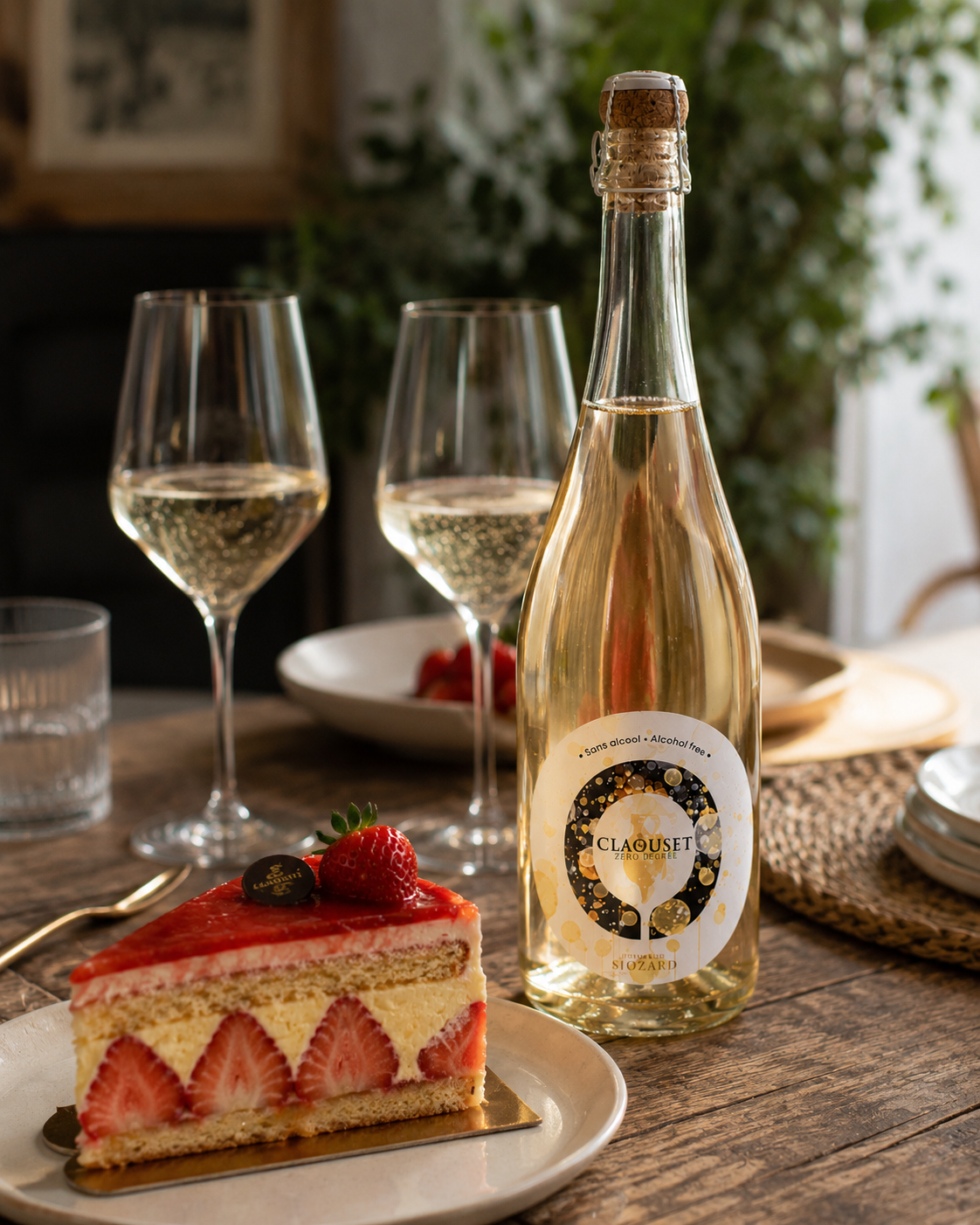 Claouzet Zéro Degré – Blanc de Noirs pétillant sans alcool <0,5 %