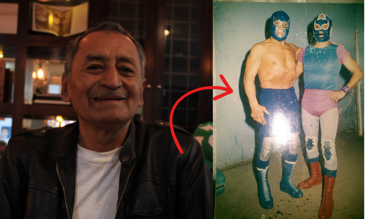 ‘Askary’: El luchador leonés que conoció a Blue Demon y El Santo