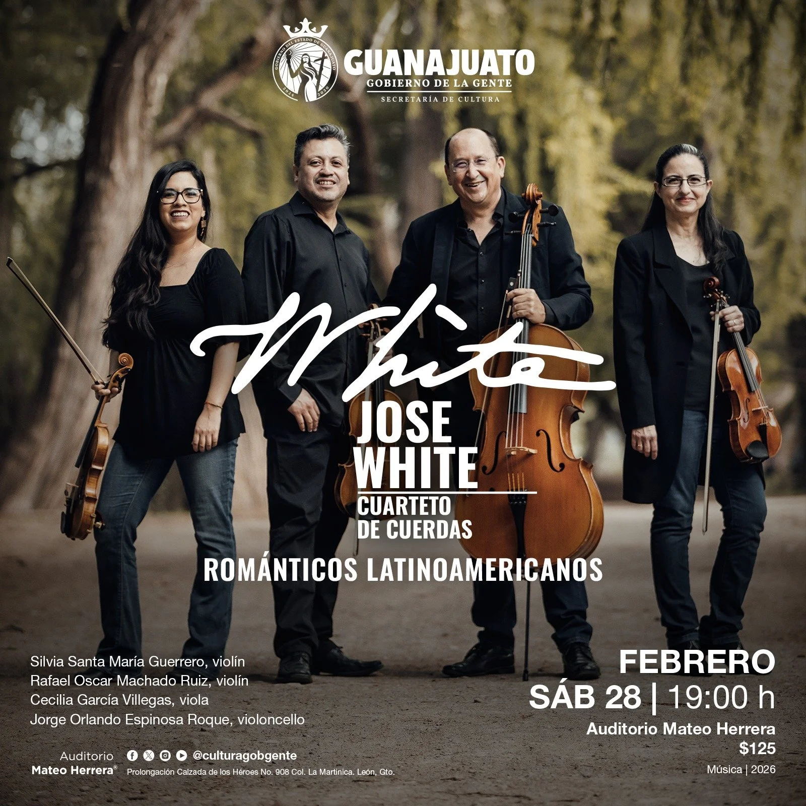 JOSE WHITE CUARTETO DE CUERDAS