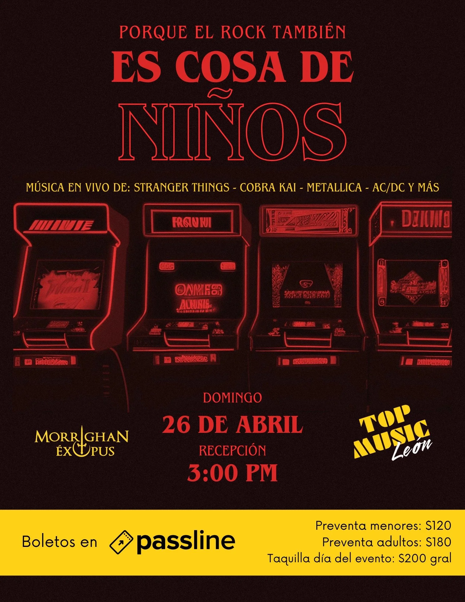 EL ROCK ES COSA DE NIÑOS