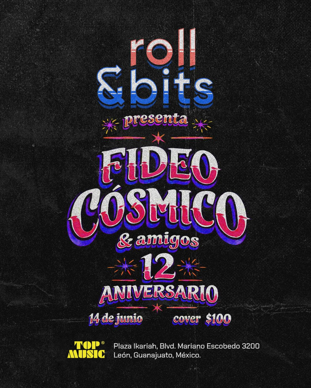 Fideo Cósmico & Amigos: Aniversario de 12 años
