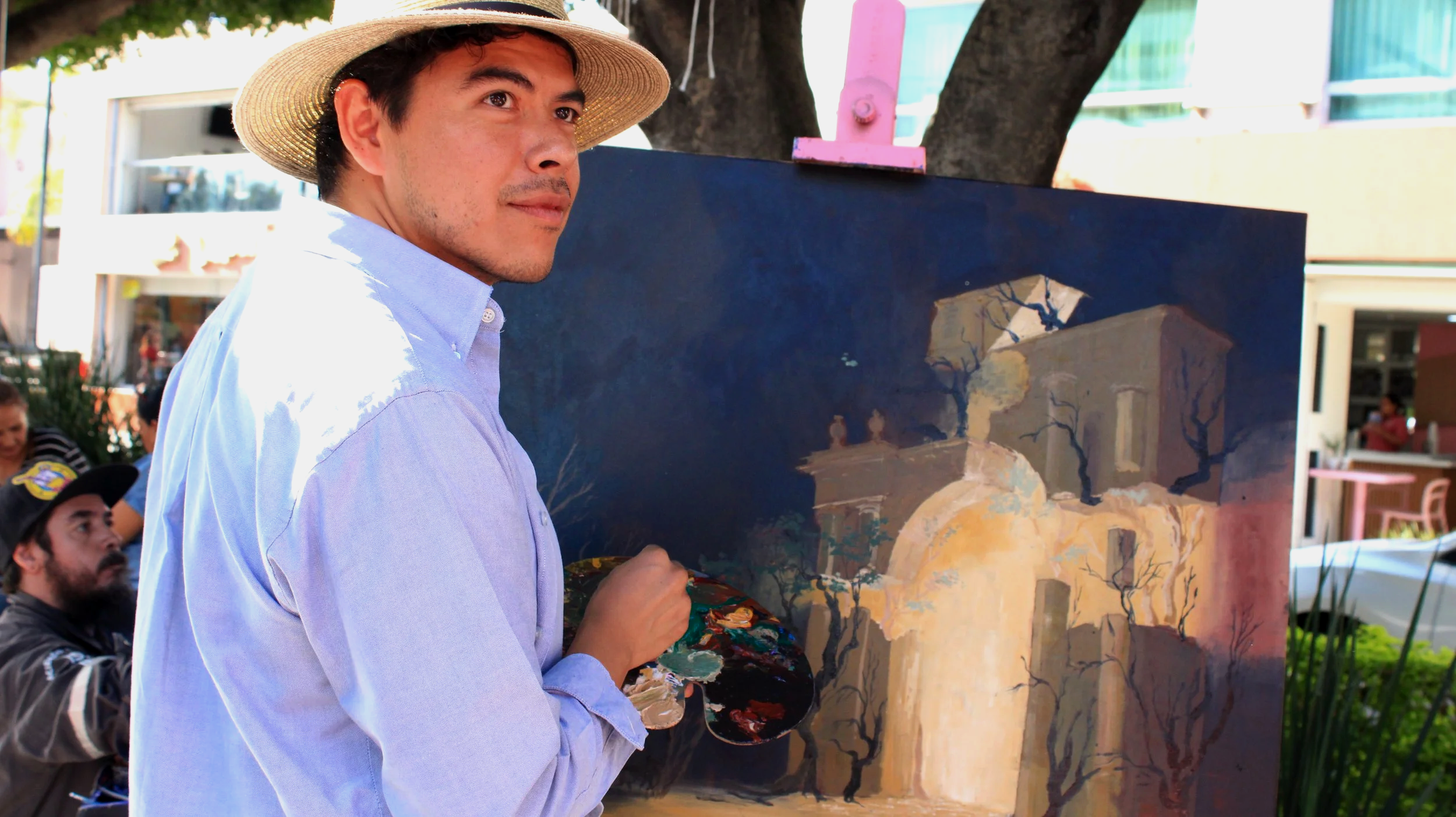 La Topada reúne a 20 artistas frente al Arco de la Calzada durante el FIAC 2026