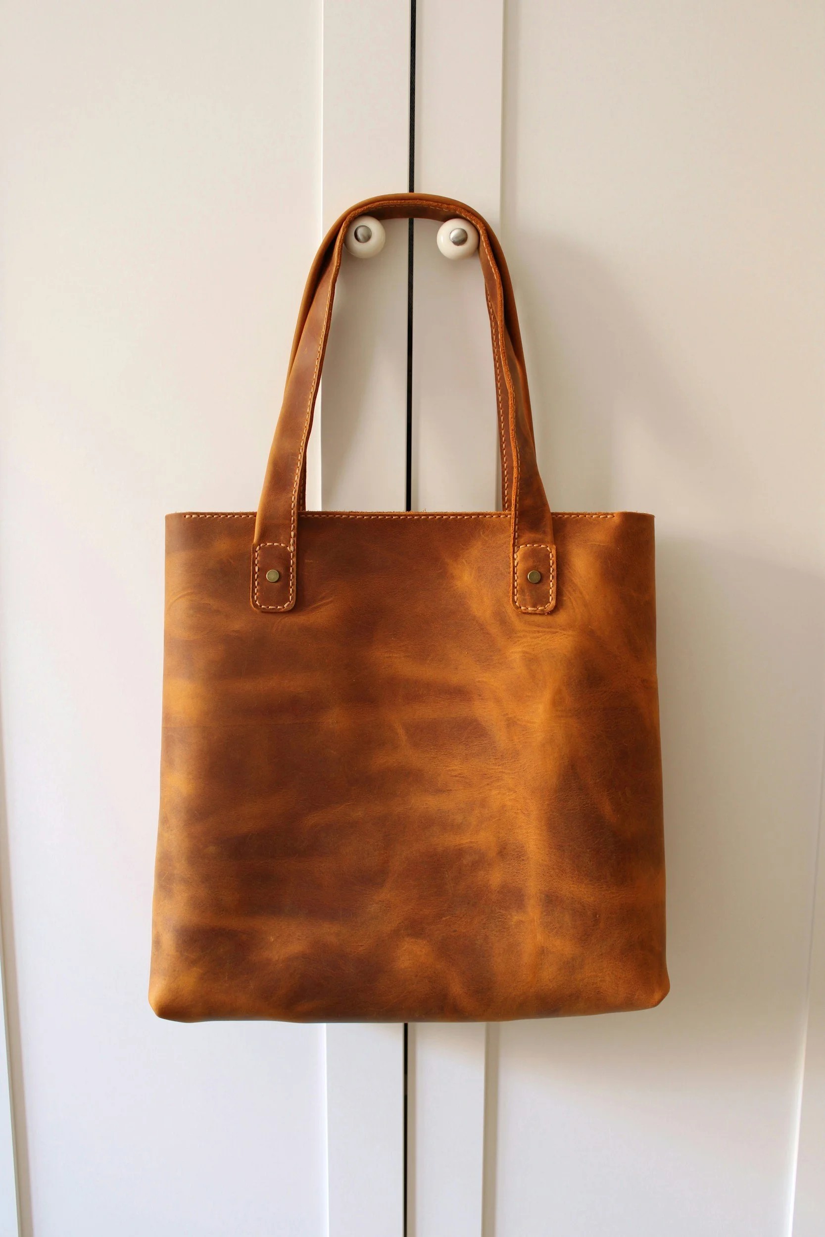 Taller Tote Bag de Piel