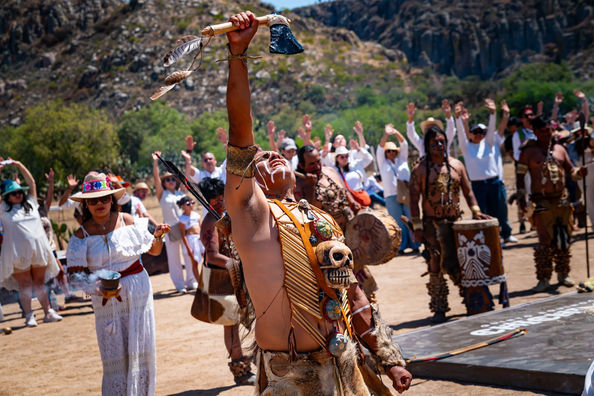 Celebran Quinto Equinoccio Chichimeca en Ocampo